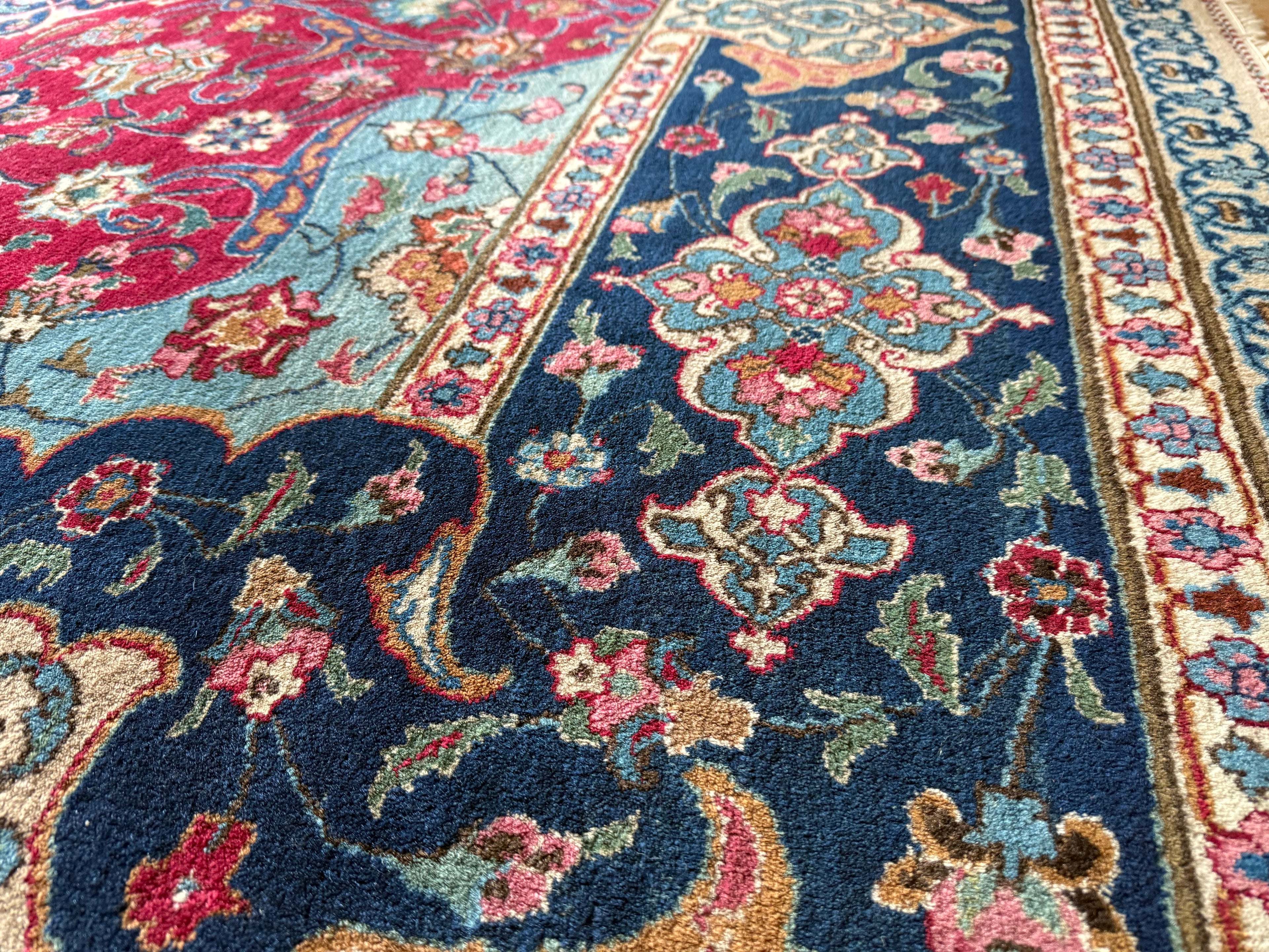 Handgeknoopt Oosters Tabriz-tapijt – ca. 400 × 300 cm