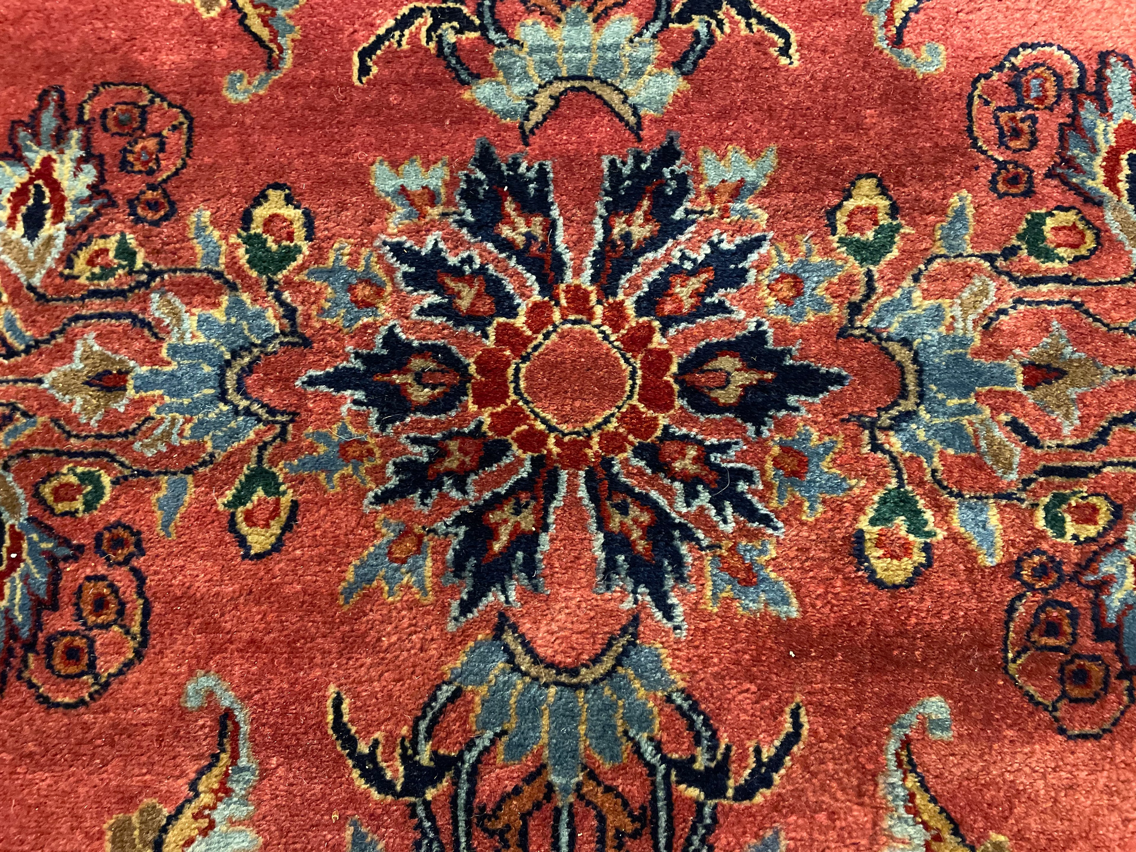Handgeknoopt Oosterse Sarough tapijt – India – ca. 295 × 202 cm