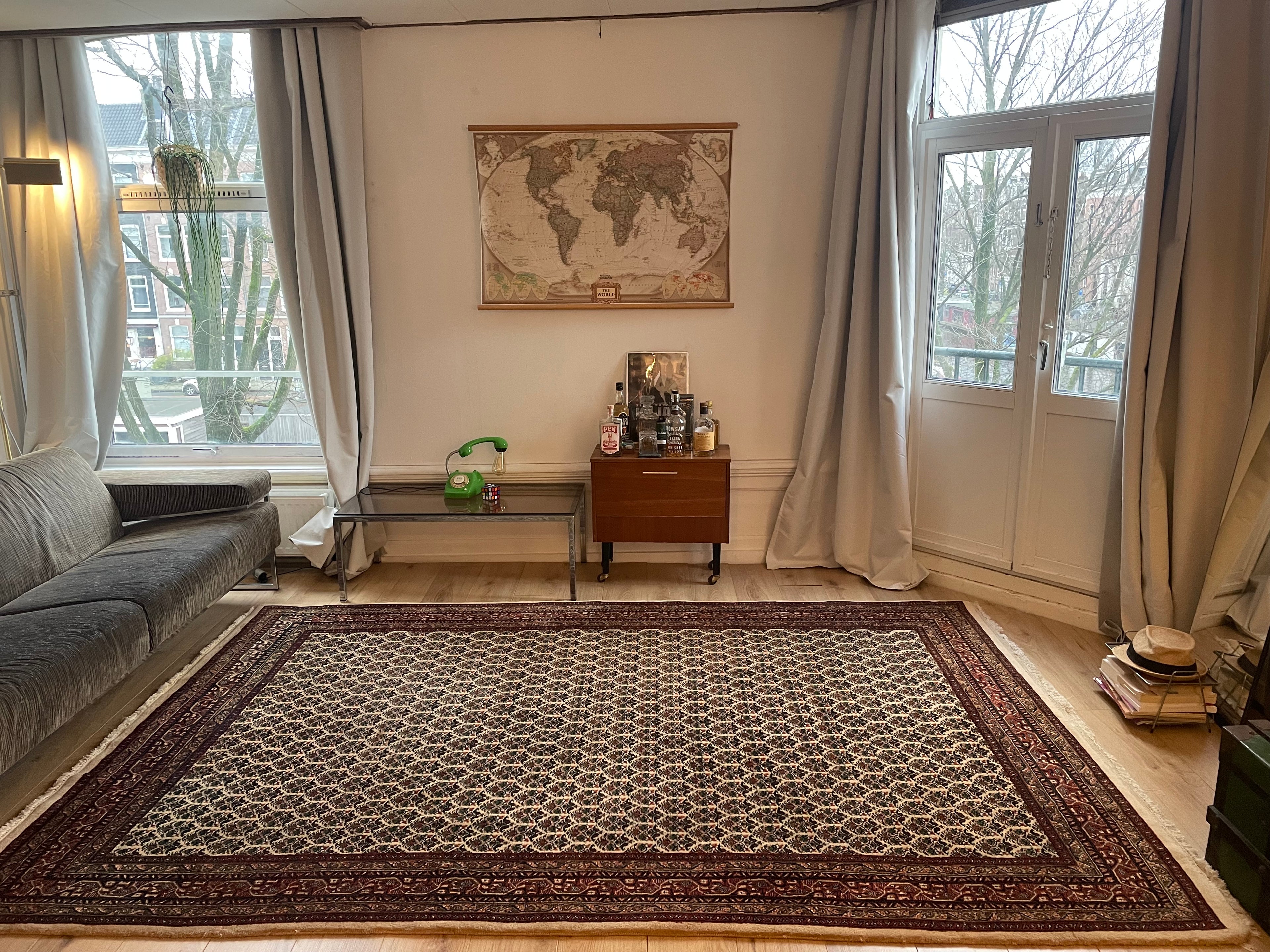 Handgeknoopt vintage tapijt – ca. 306 × 200 cm