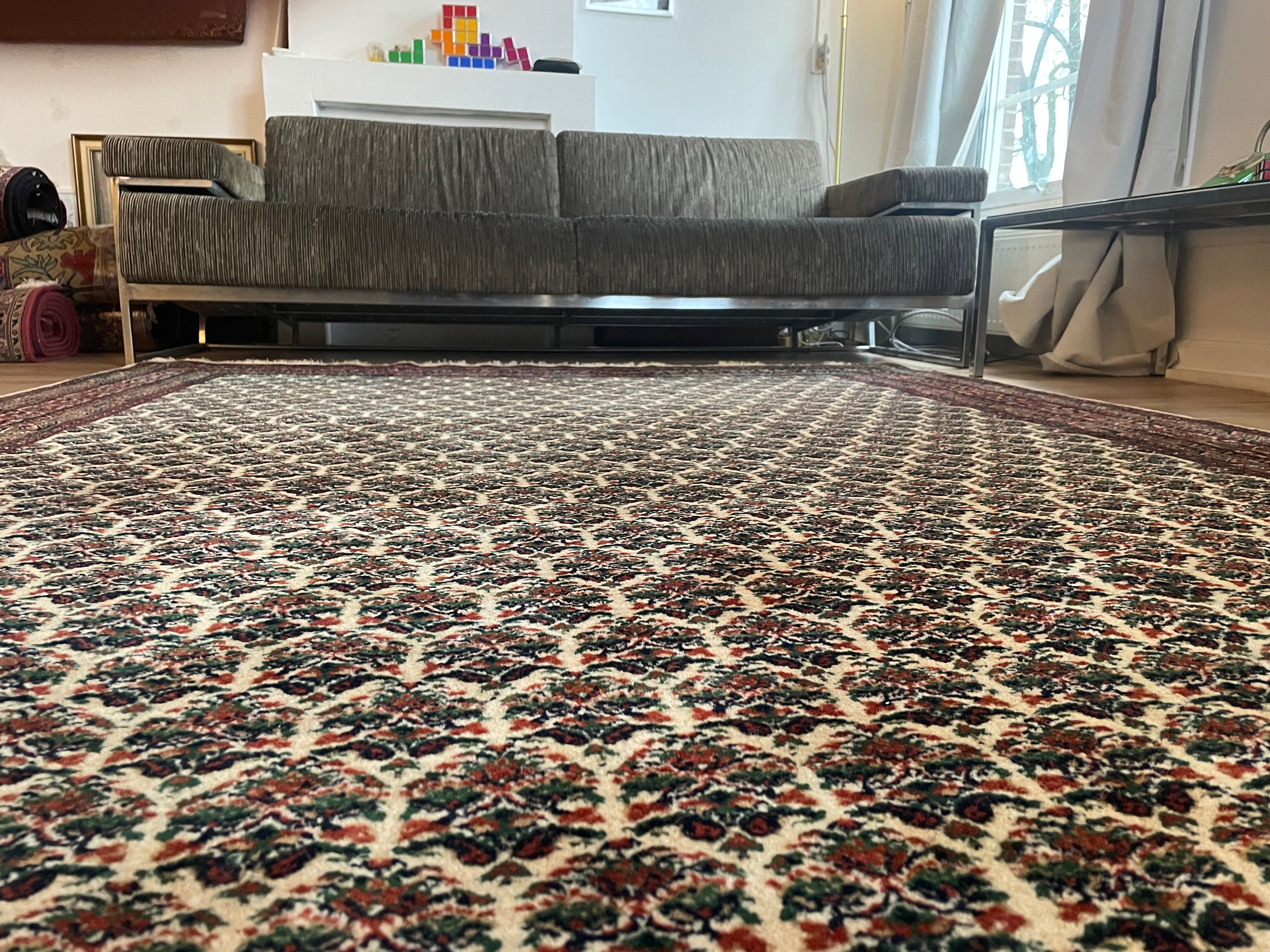 Handgeknoopt vintage tapijt – ca. 306 × 200 cm