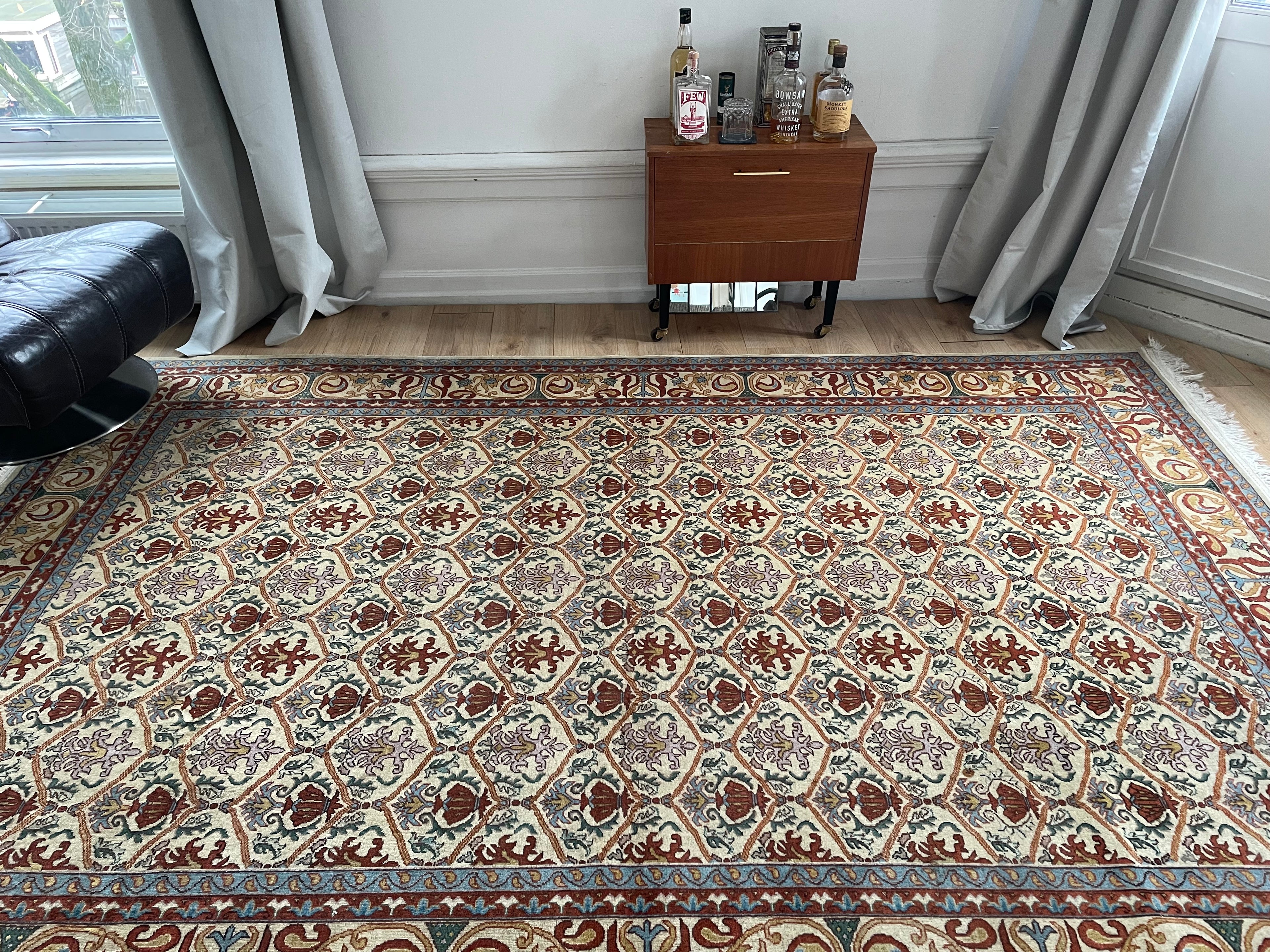 Handgeknoopt vintage tapijt – ca. 290 × 200 cm