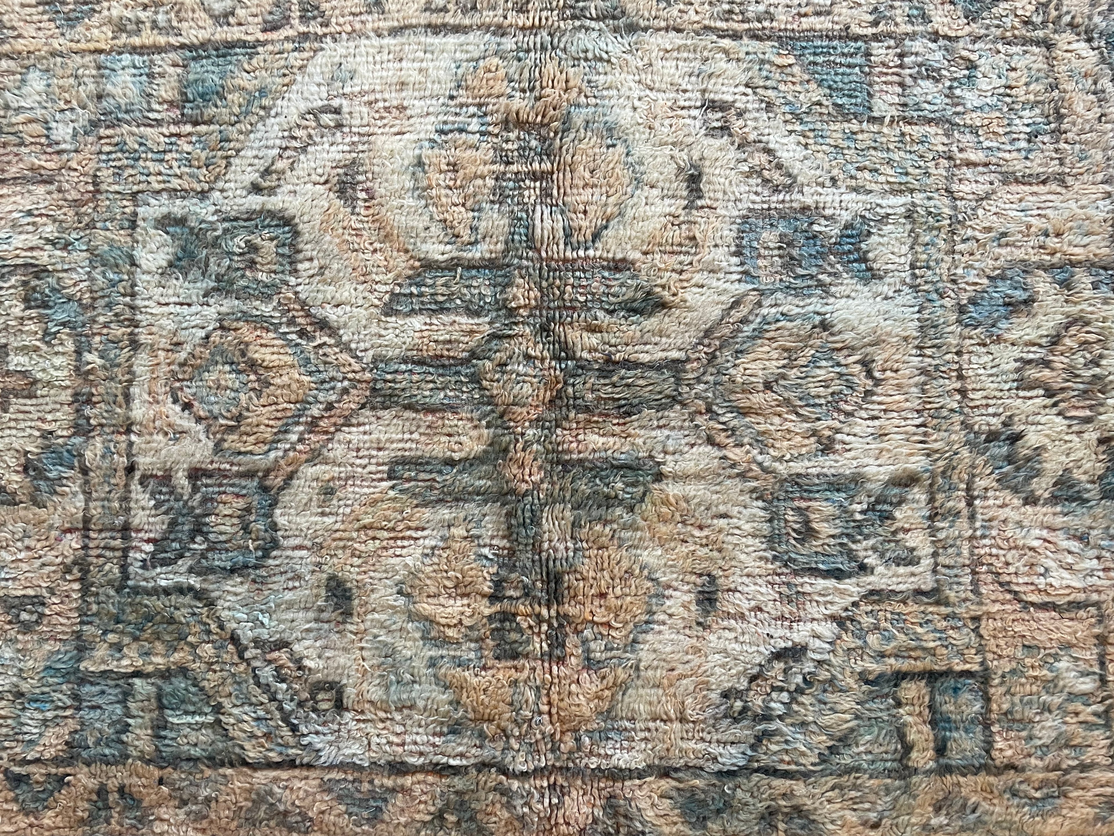 Handgeknoopt vintage tapijt uit Marokko – ca. 340 × 178 cm