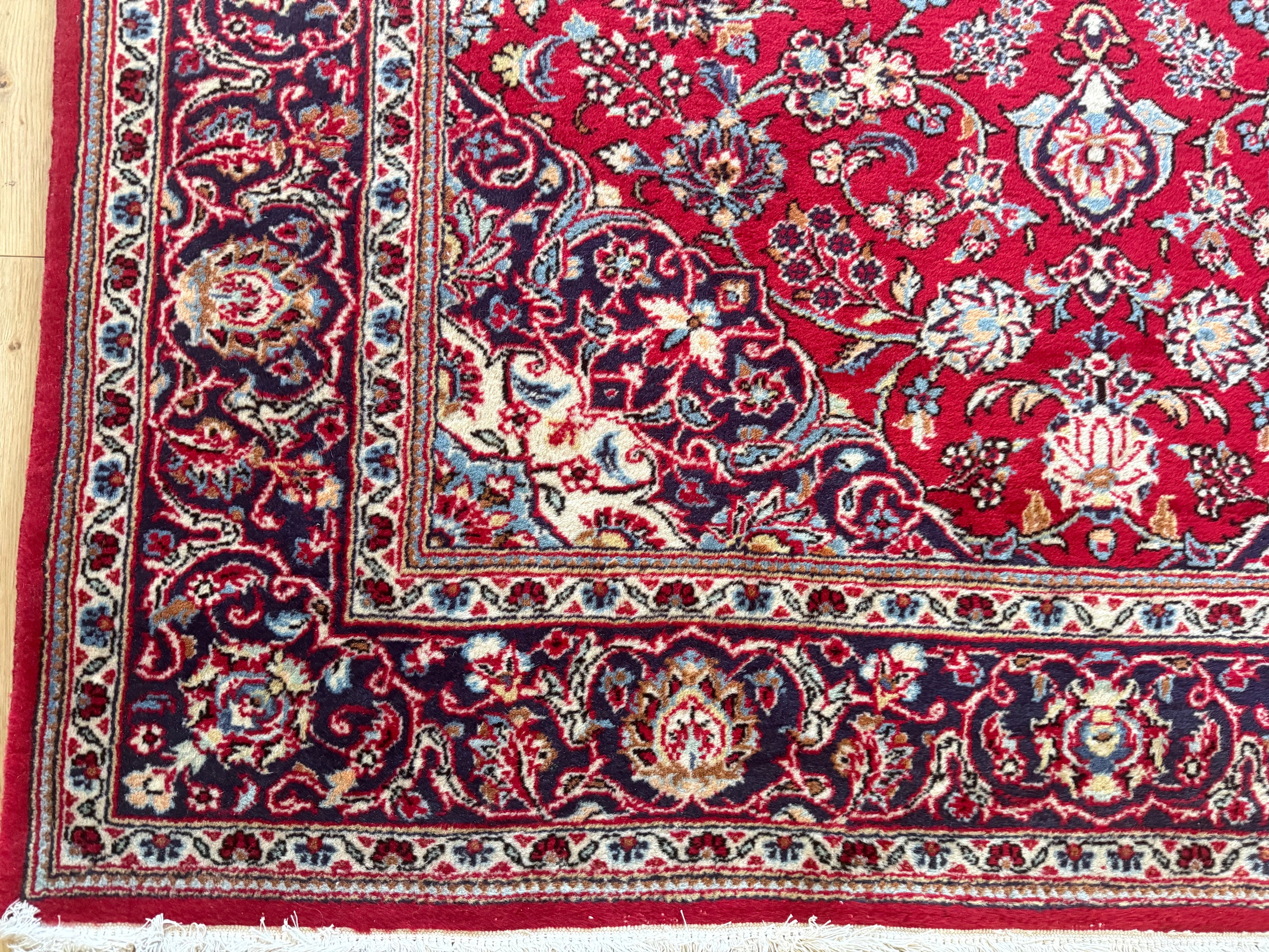Hand-knotted vintage carpet – 202 × 152 cm