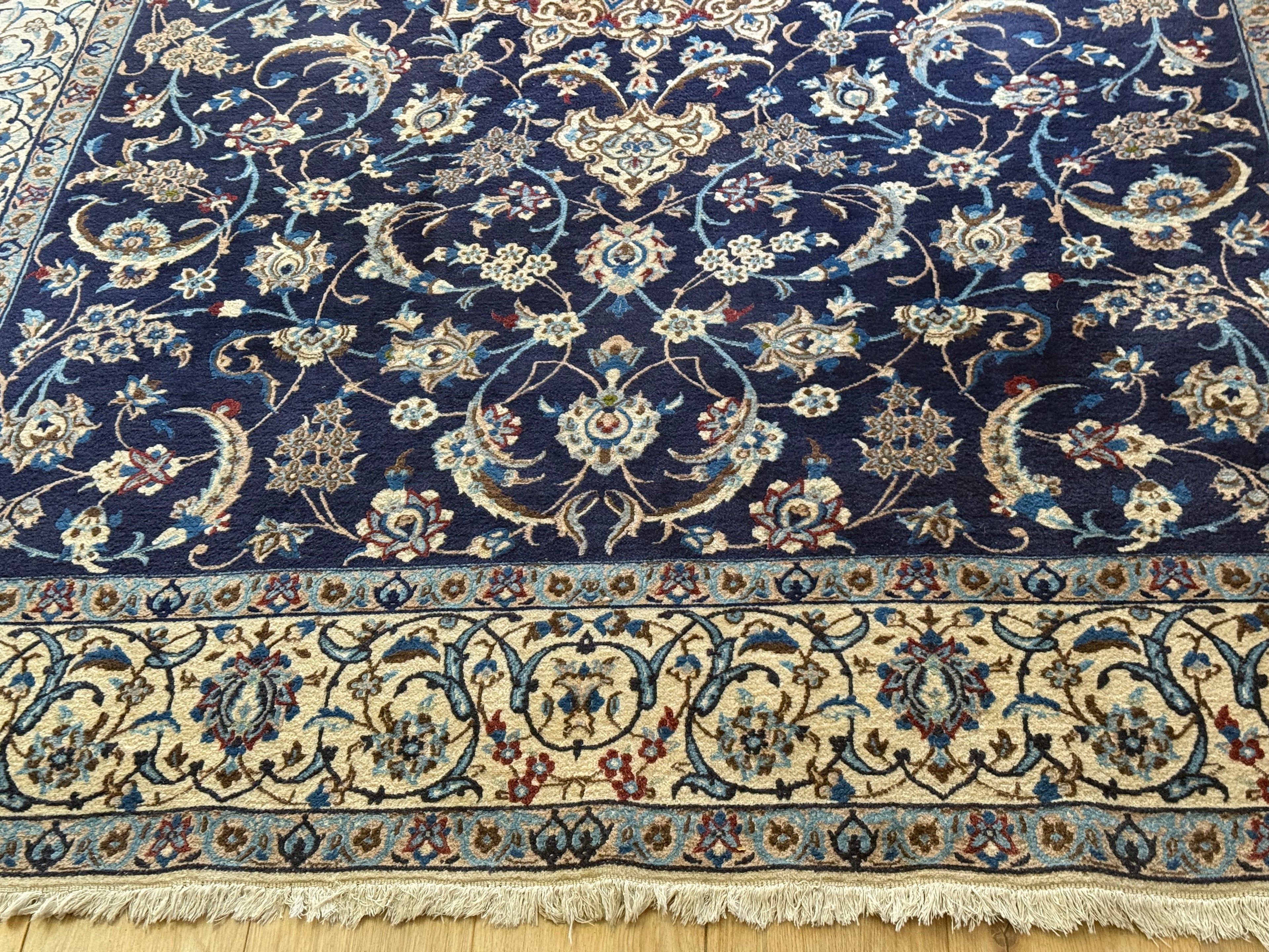 Vintage Handgeknoopt klassiek tapijt – ca. 315 × 208 cm
