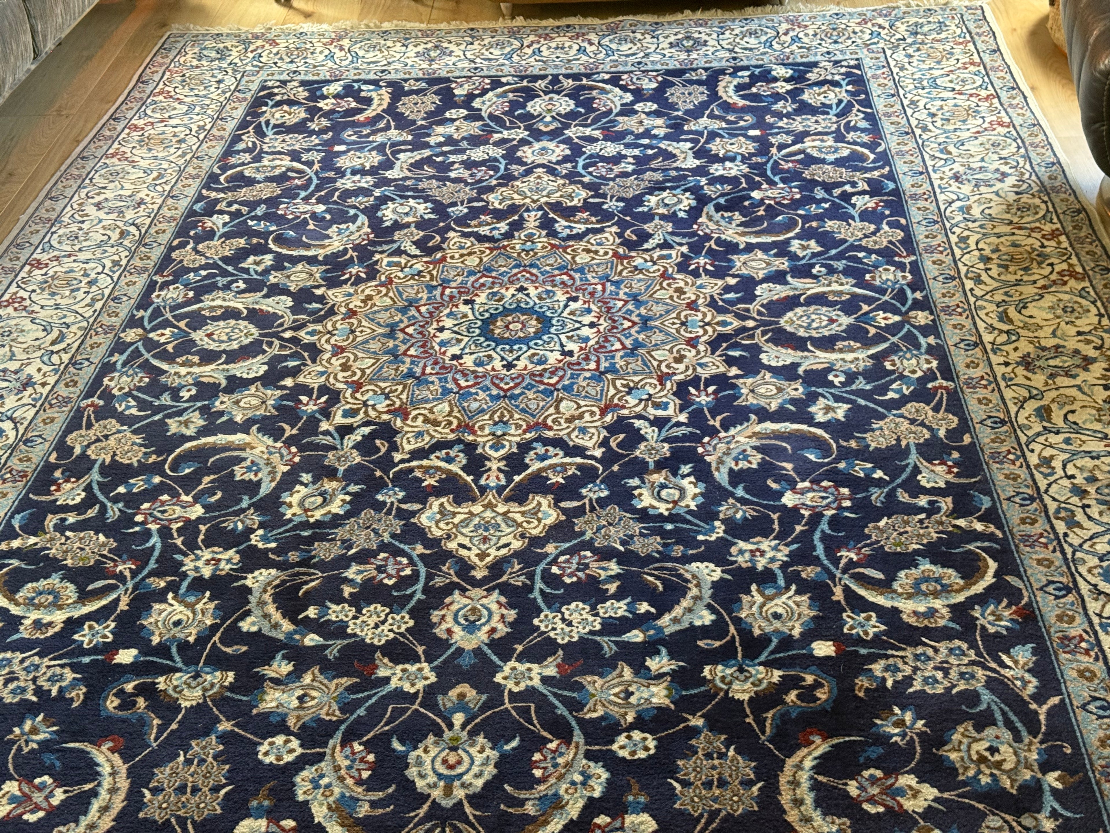 Vintage Handgeknoopt klassiek tapijt – ca. 315 × 208 cm
