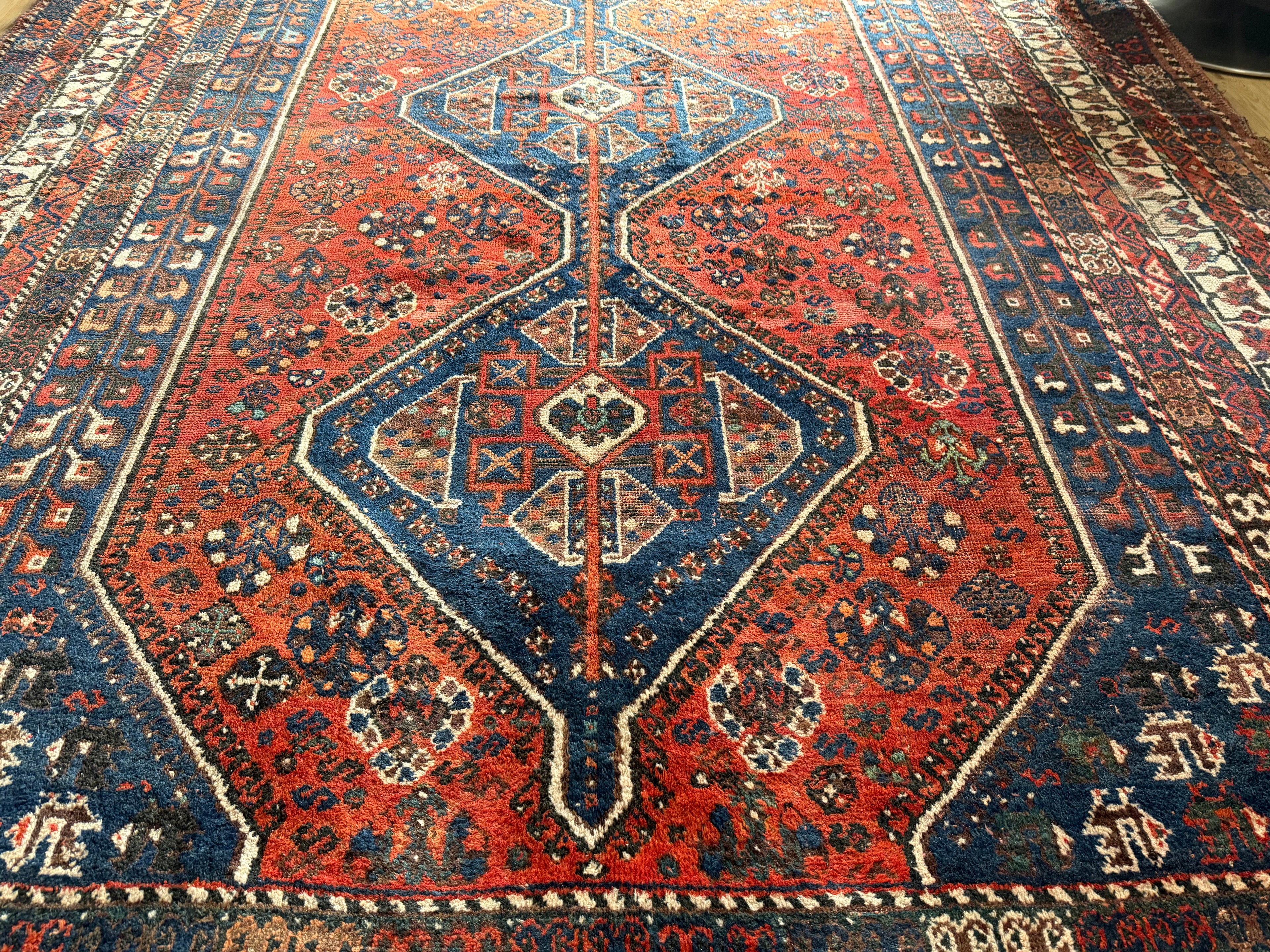 Handgeknoopt wollen tapijt – ca. 326 × 227 cm