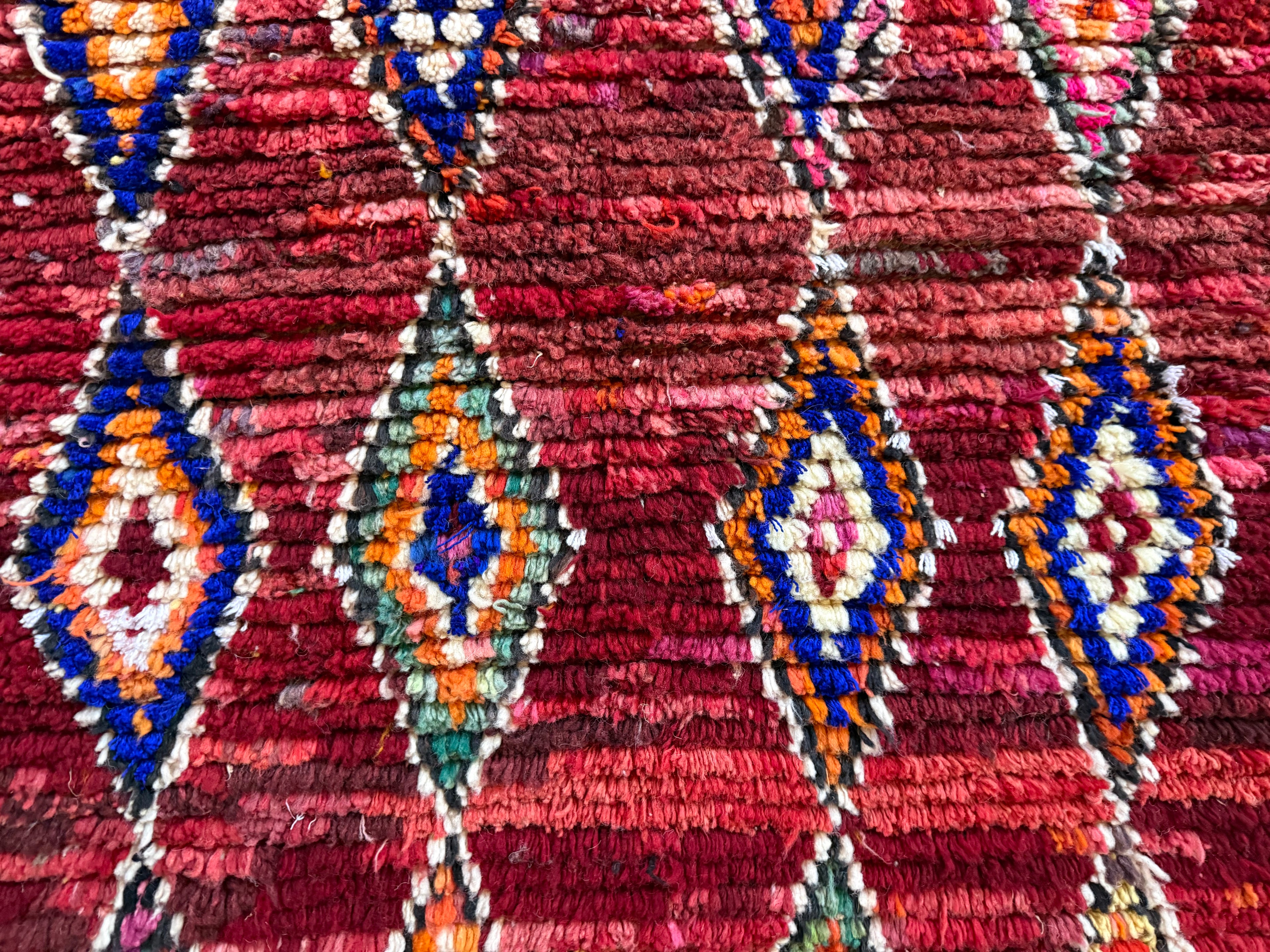 Warm vintage Berber tapijt – 154 × 102 cm