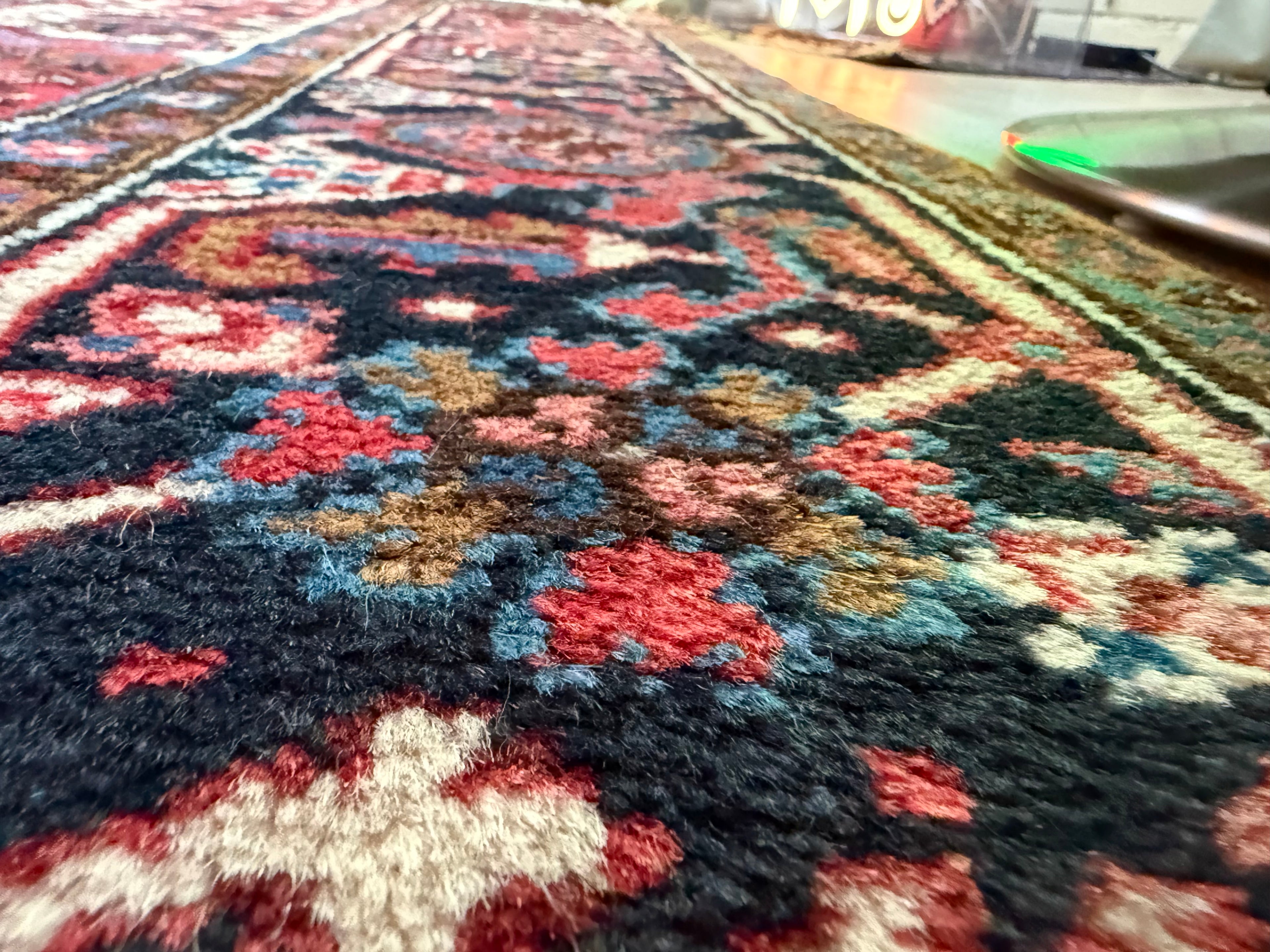 Heriz-stijl vintage tapijt – 320 × 223 cm