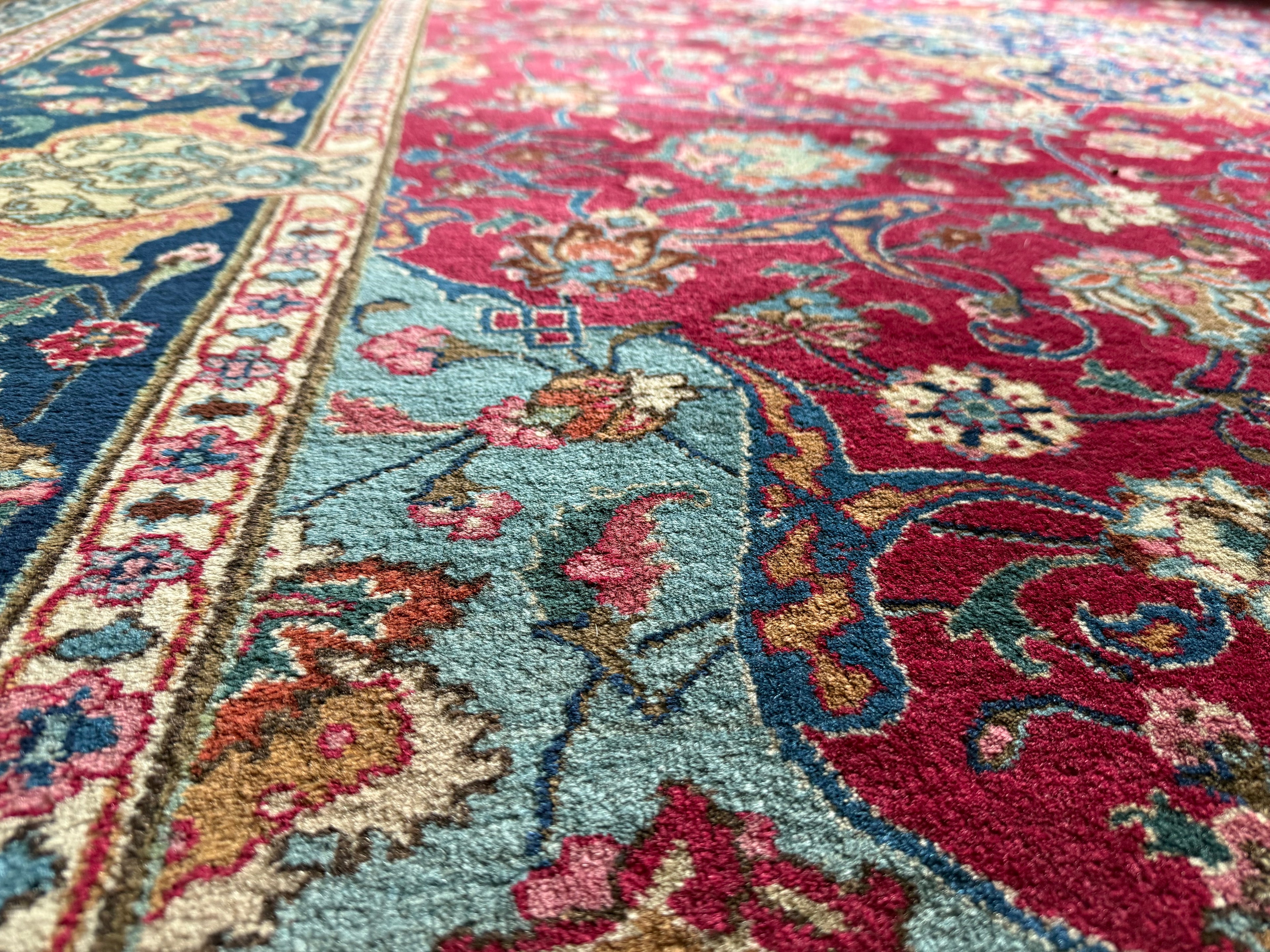 Handgeknoopt Oosters Tabriz-tapijt – ca. 400 × 300 cm
