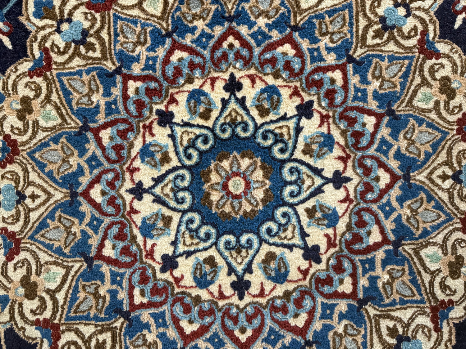 Tapete clássico vintage feito à mão – aprox. 315 × 208 cm