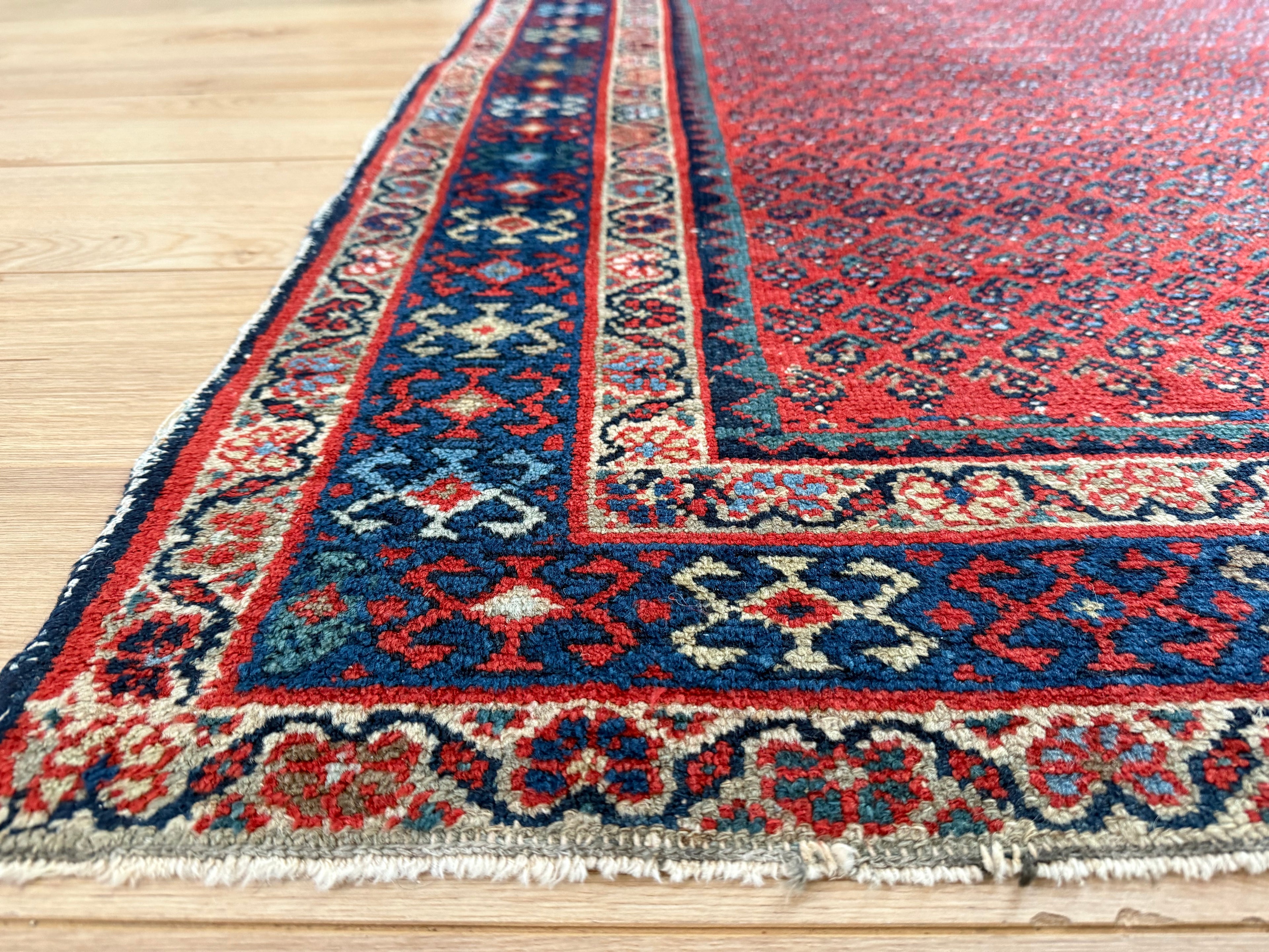 Handgeknoopt vintage tapijt – Zuidelijke Kaukasus – ca. 202 × 133 cm