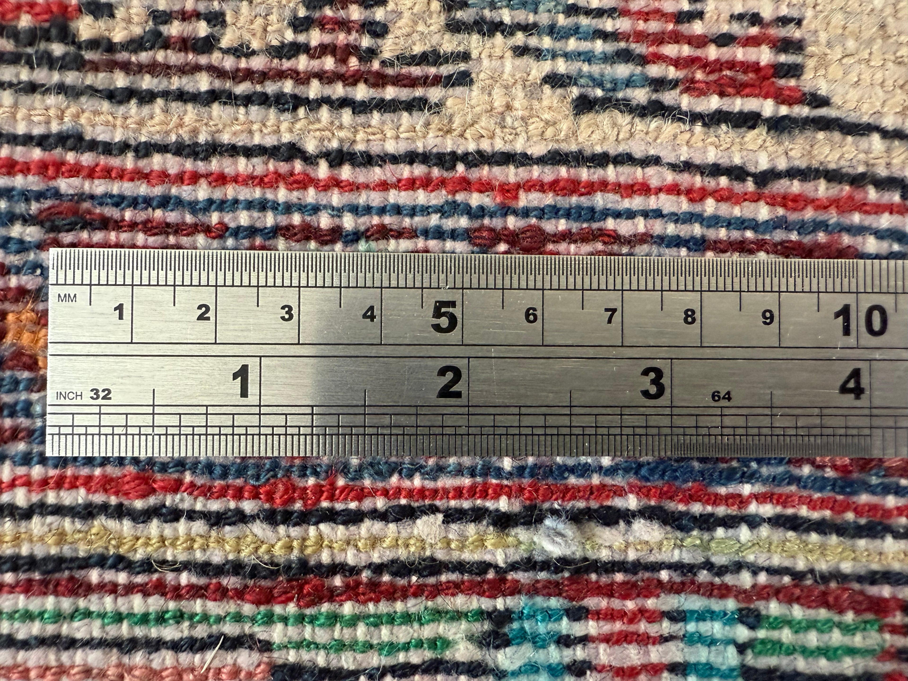 vintage Oosters Tapijt handgeknoopt– 104x194 cm