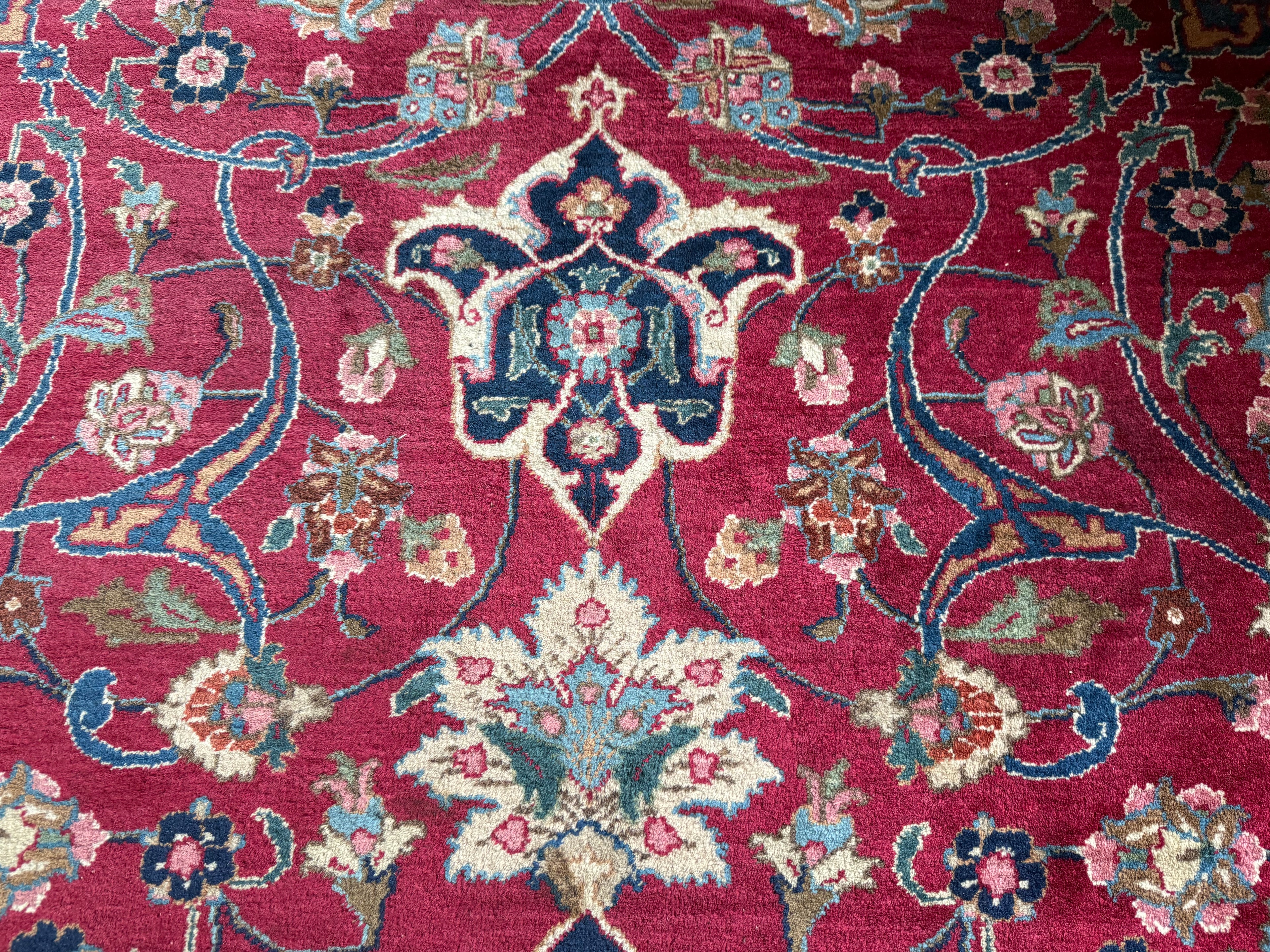 Handgeknoopt Oosters Tabriz-tapijt – ca. 400 × 300 cm