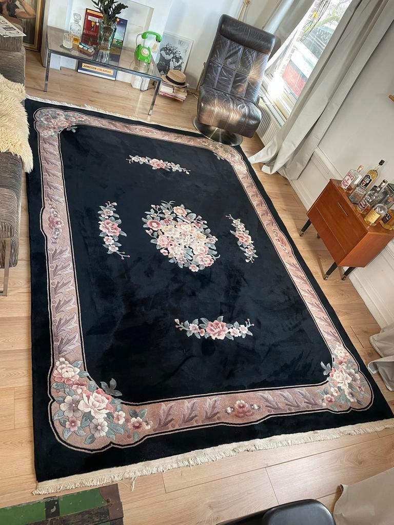 Handgeknoopt Chinees tapijt – Peking stijl – 305 × 213 cm