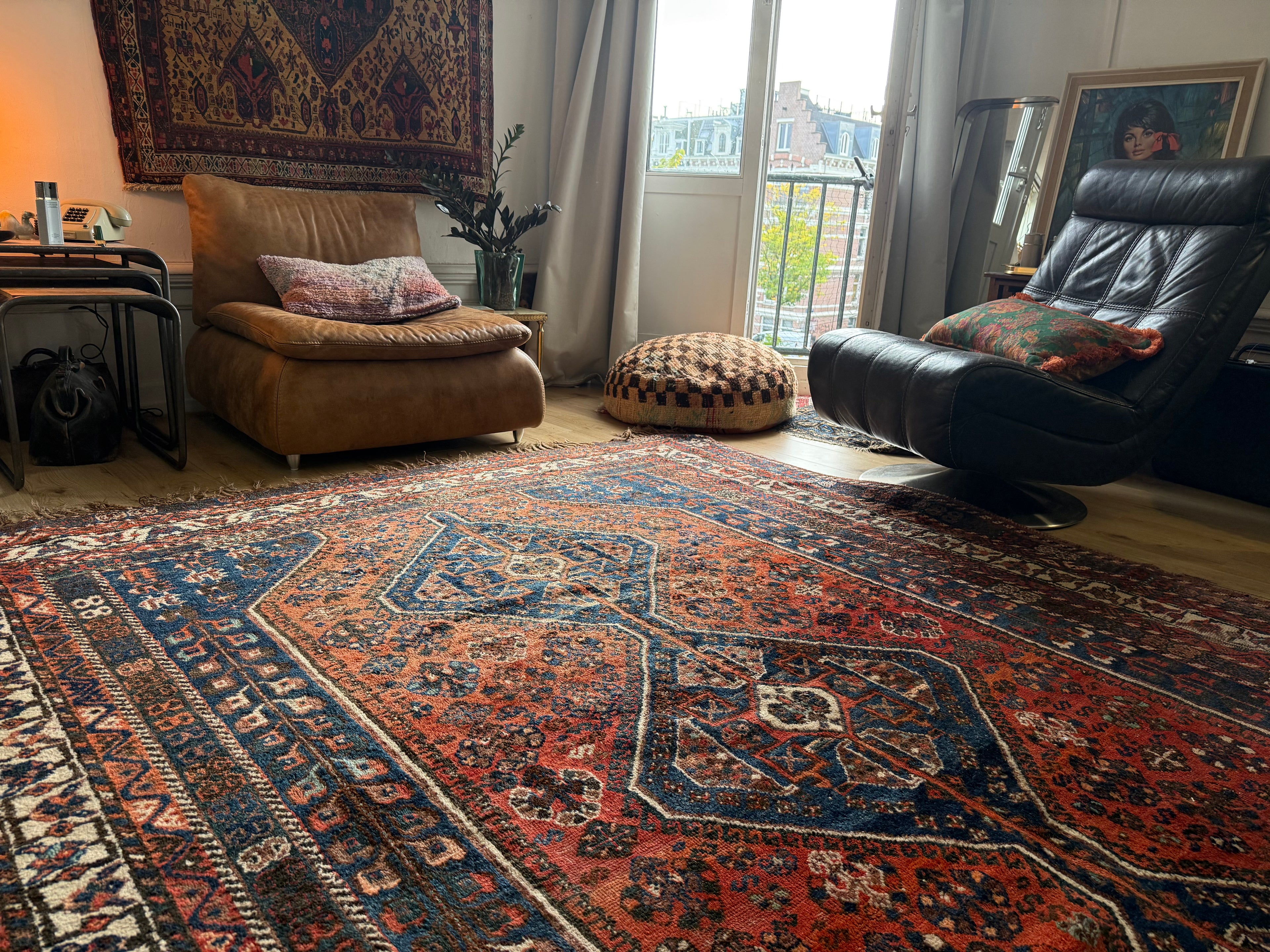 Handgeknoopt wollen tapijt – ca. 326 × 227 cm