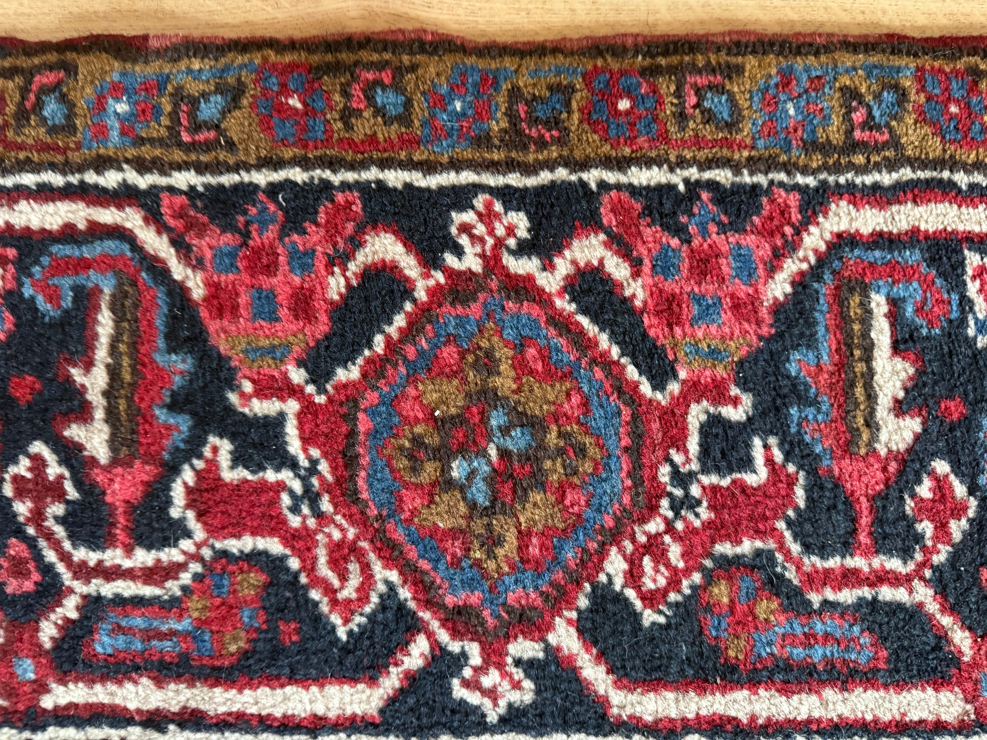 Heriz-stijl vintage tapijt – 320 × 223 cm