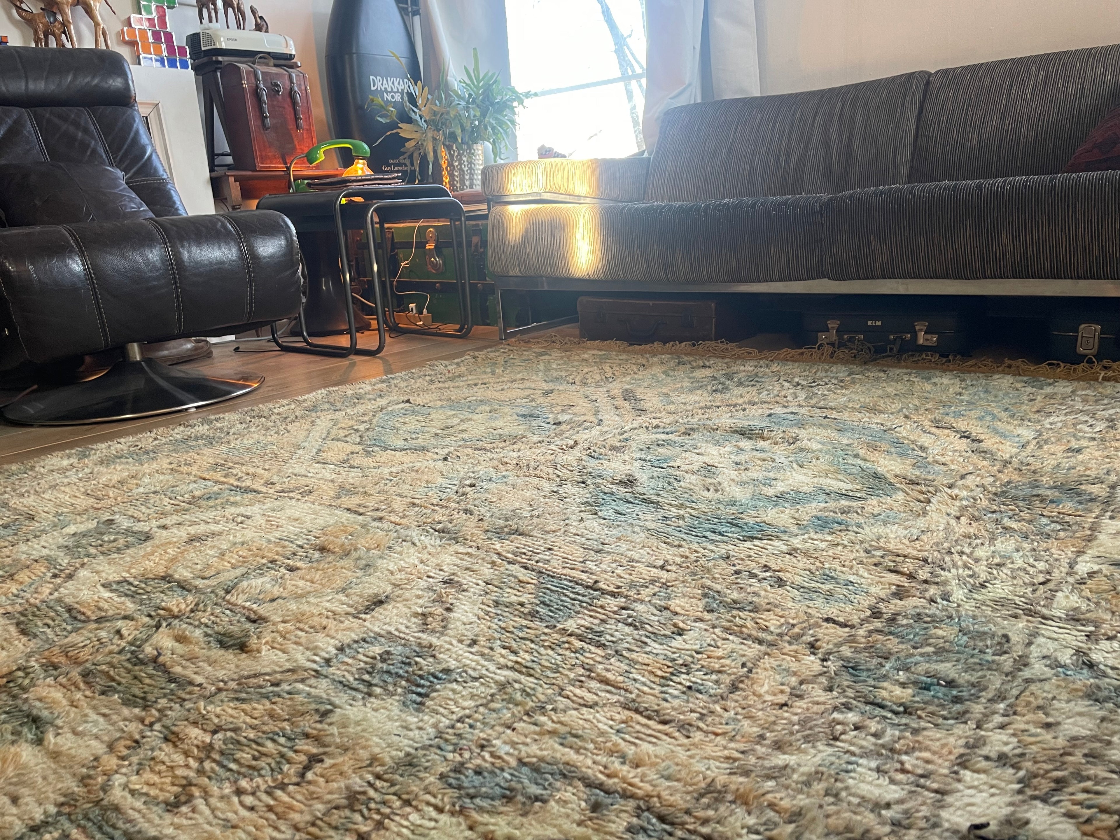 Handgeknoopt vintage tapijt uit Marokko – ca. 340 × 178 cm