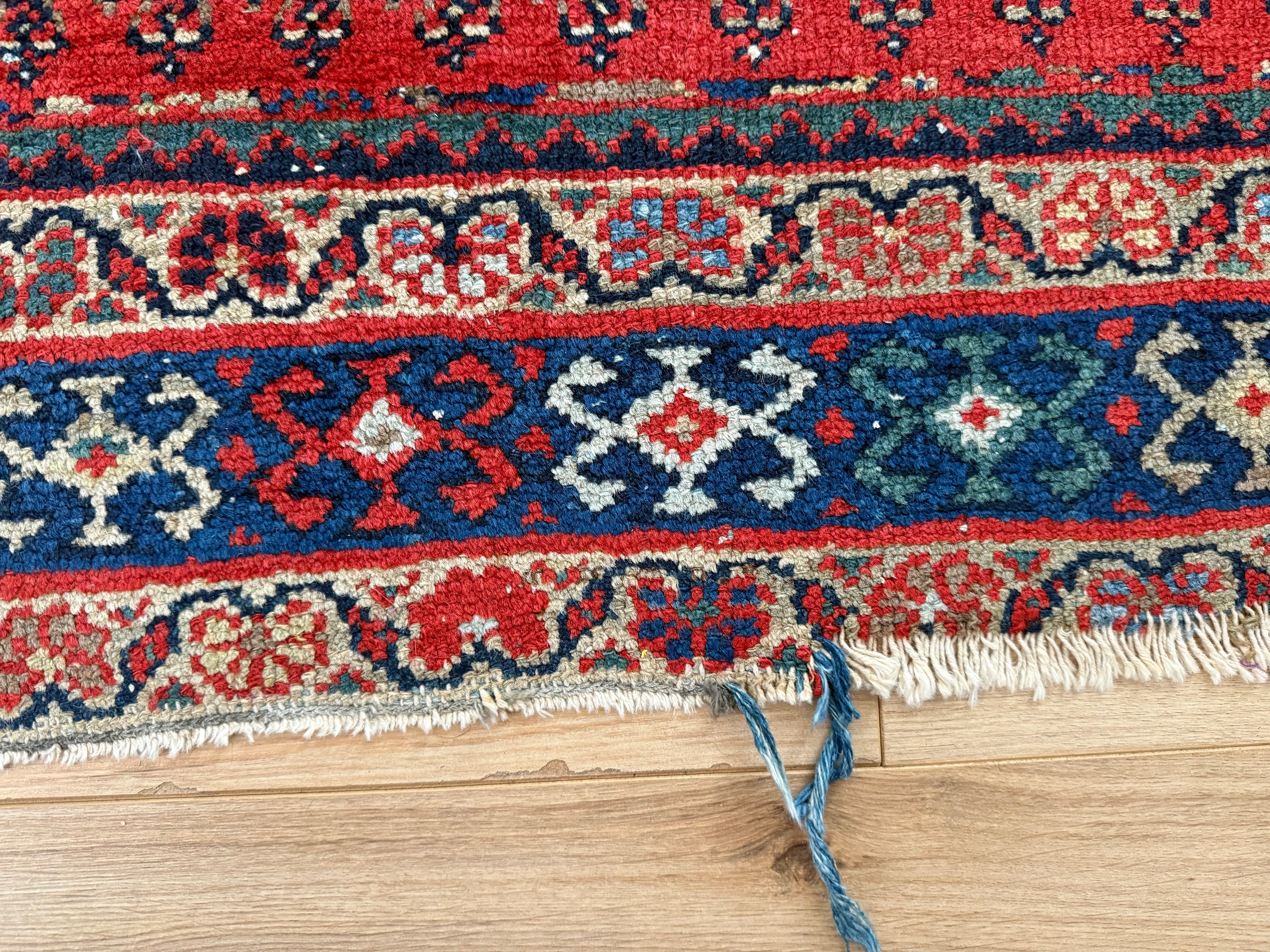 Handgeknoopt vintage tapijt – Zuidelijke Kaukasus – ca. 202 × 133 cm