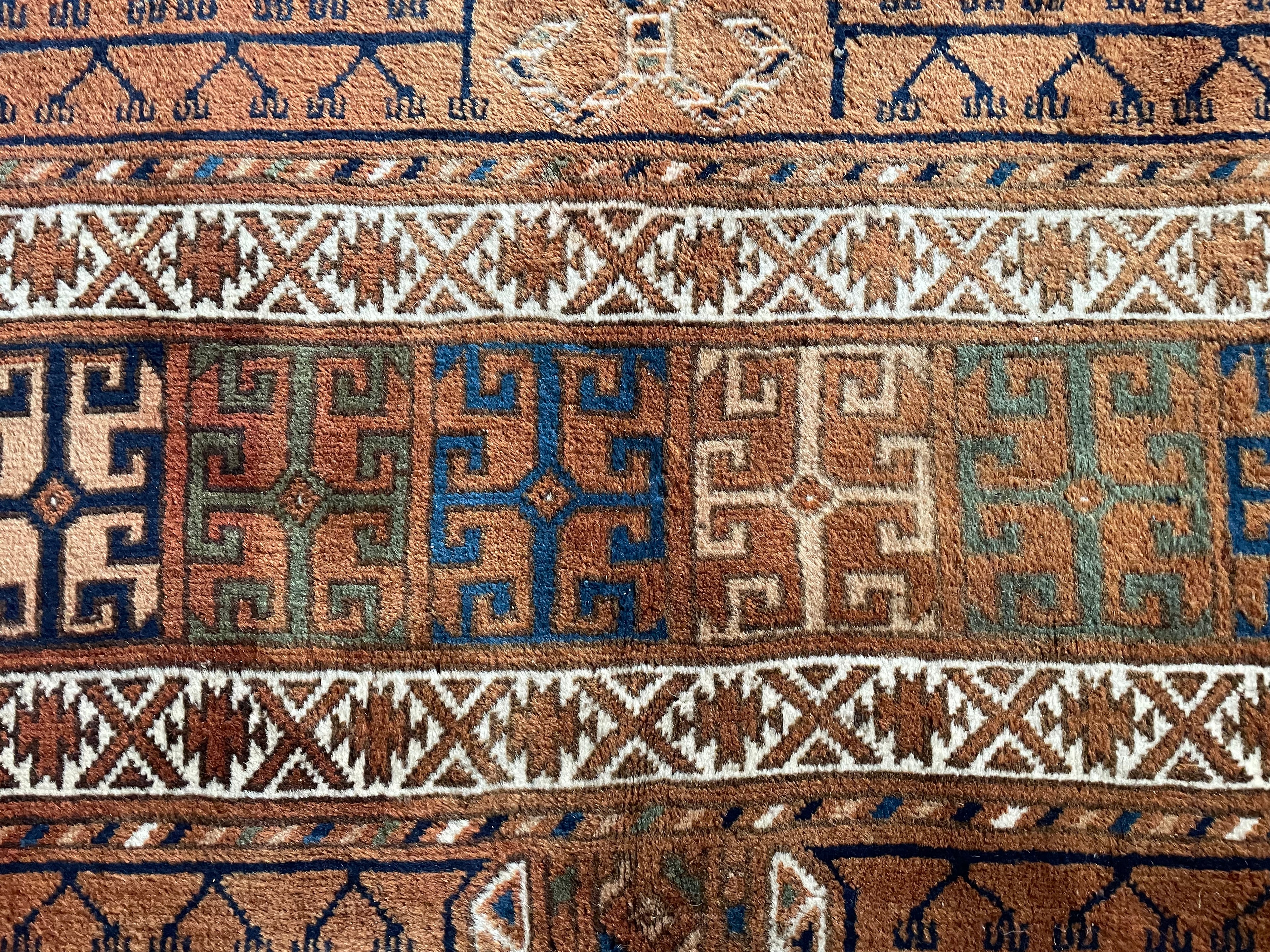 Handgeknoopt vintage tapijt – ca. 250 × 194 cm