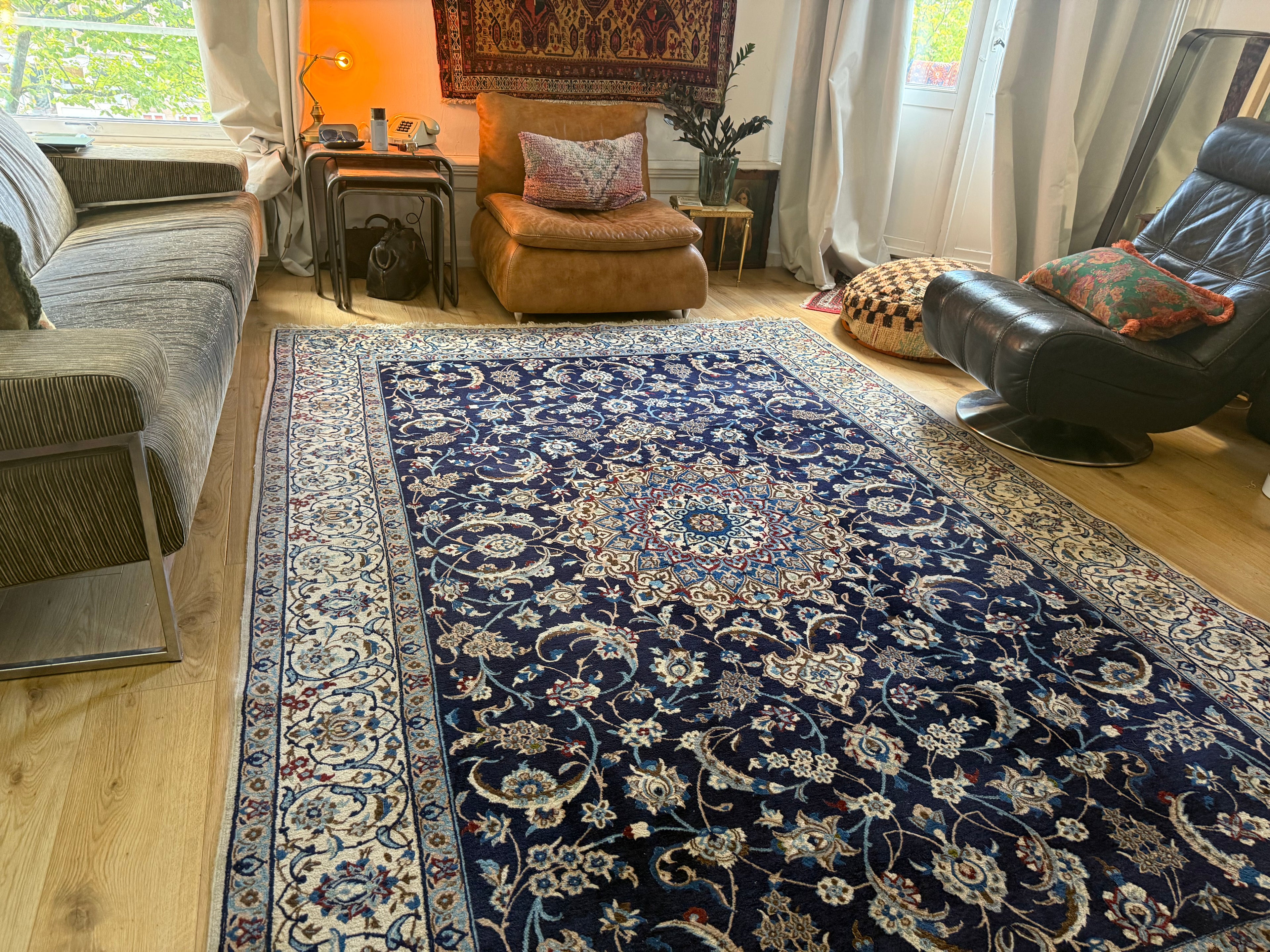 Vintage Handgeknoopt klassiek tapijt – ca. 315 × 208 cm