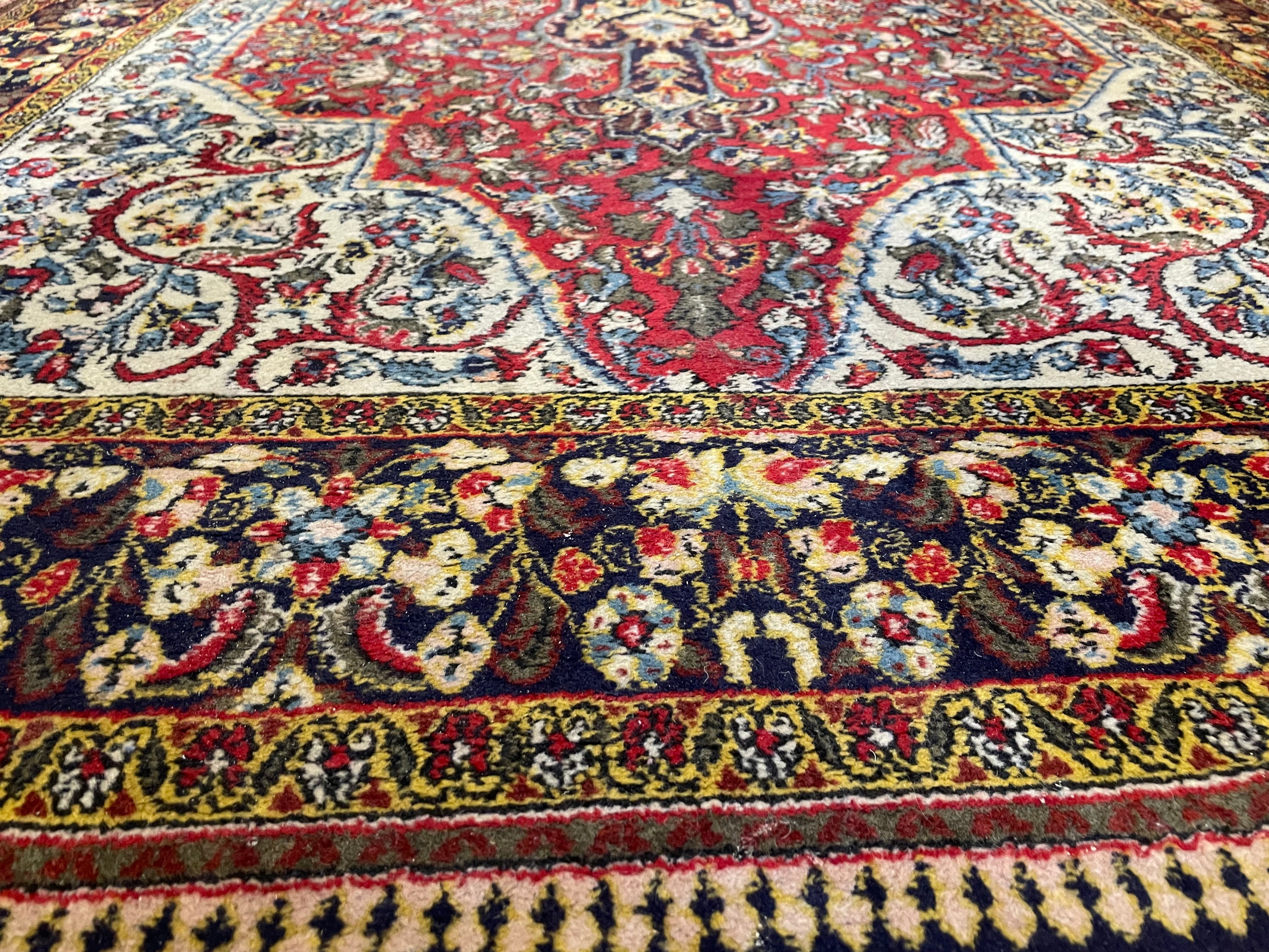 Handgeknoopt Oosters tapijt – ca. 256 × 139 cm