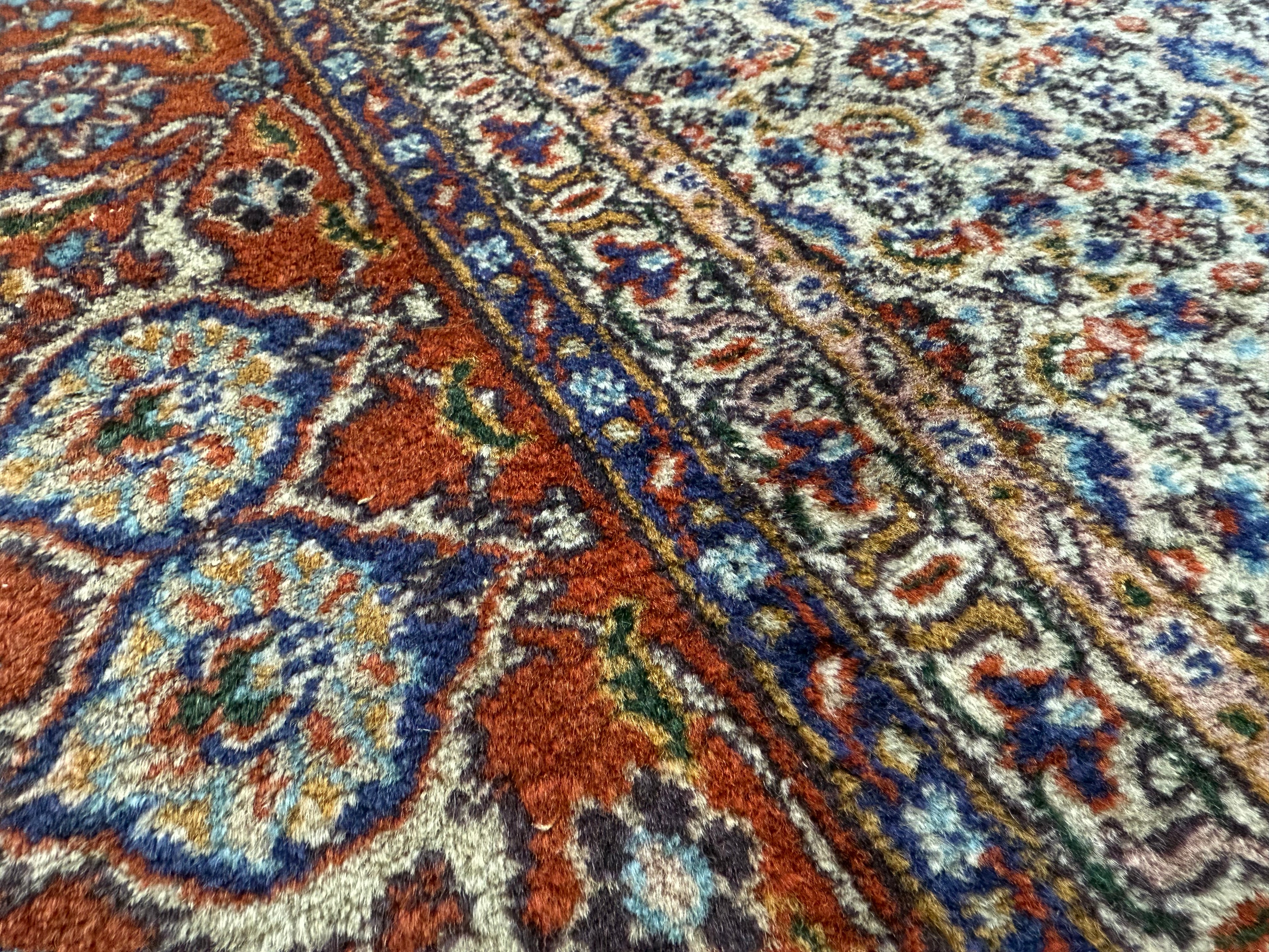 Handgeknoopt vintage oosters tapijt – Moud stijl – ca. 280 × 198 cm