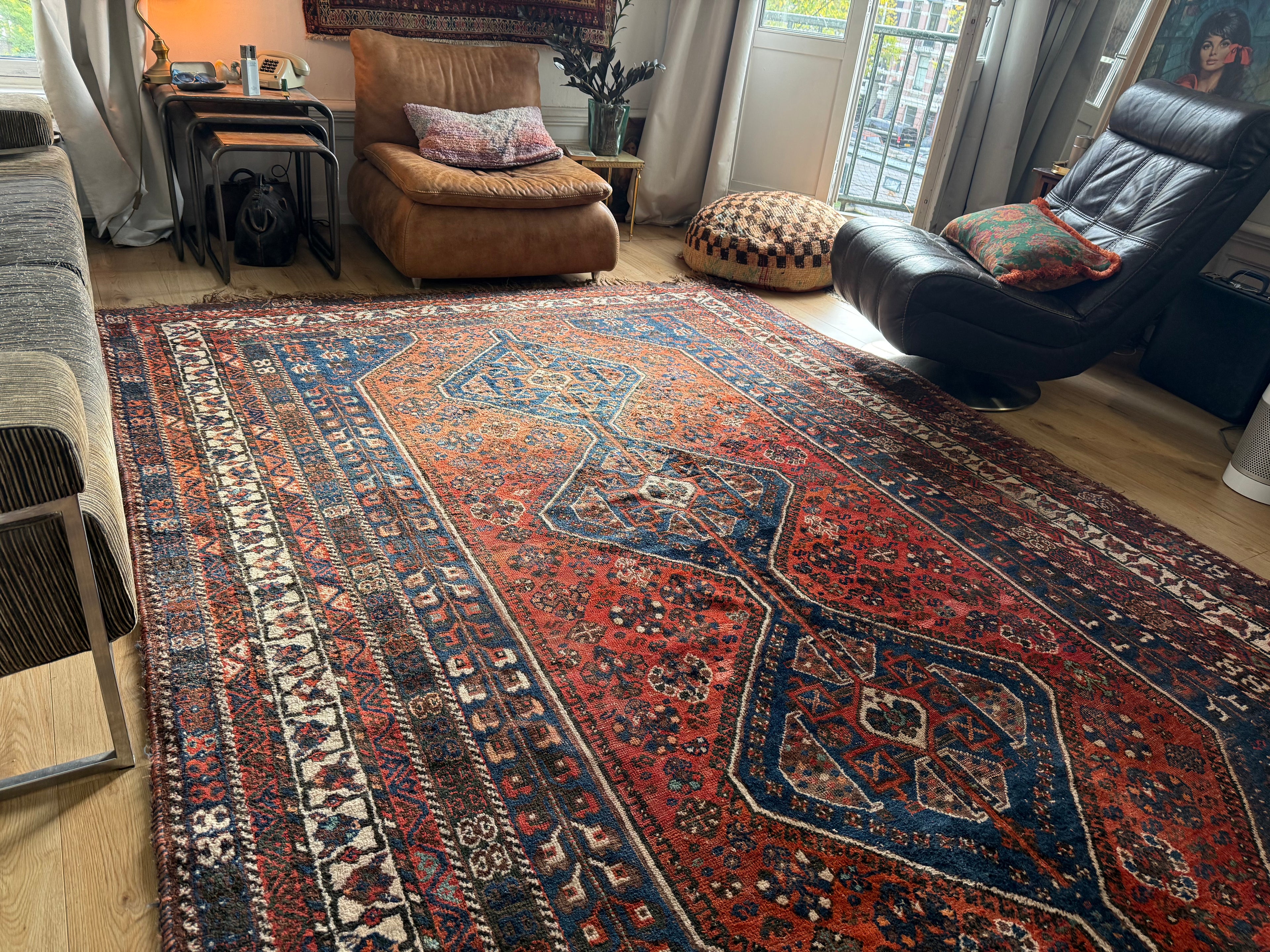 Handgeknoopt wollen tapijt – ca. 326 × 227 cm