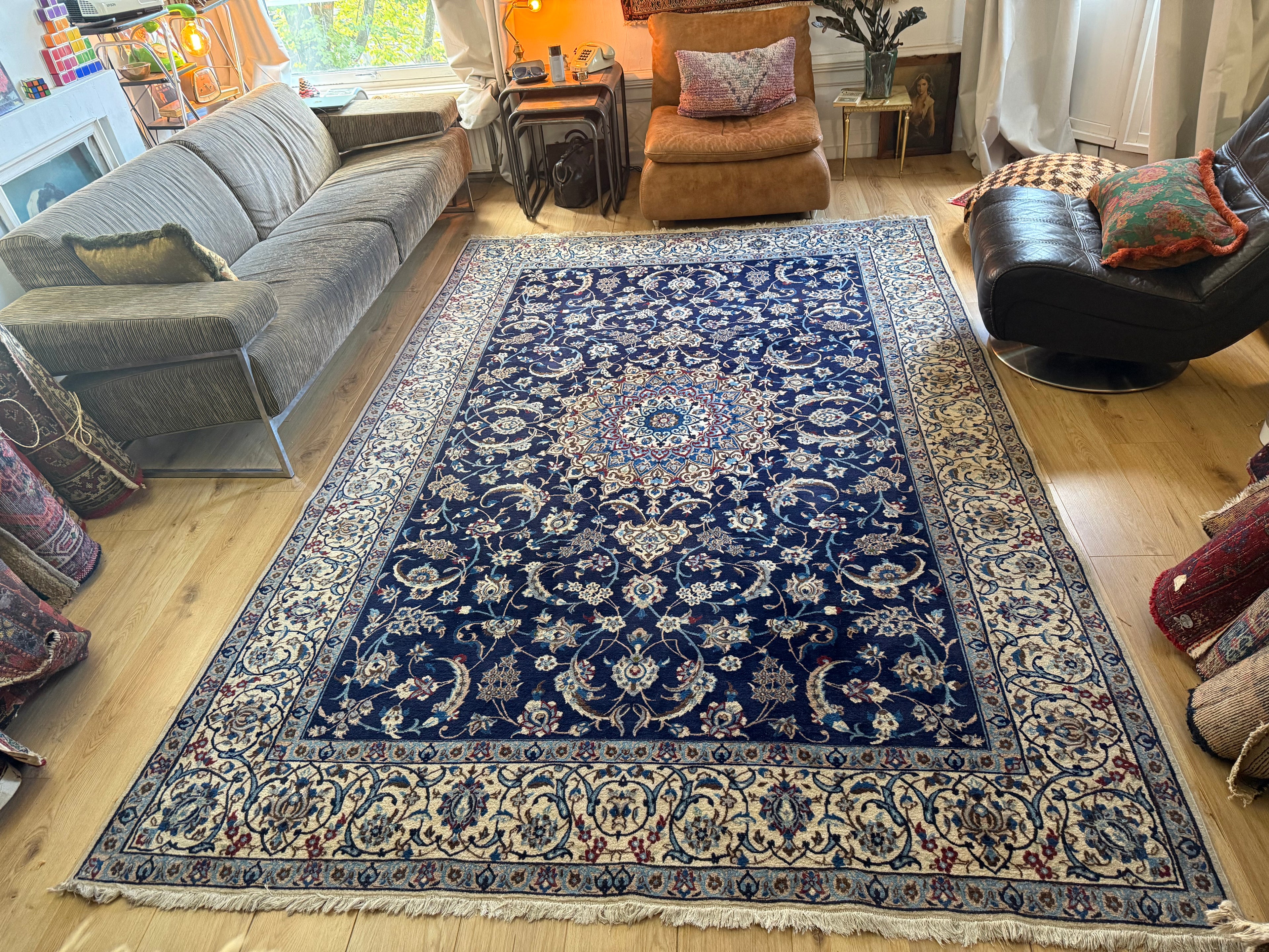 Vintage Handgeknoopt klassiek tapijt – ca. 315 × 208 cm