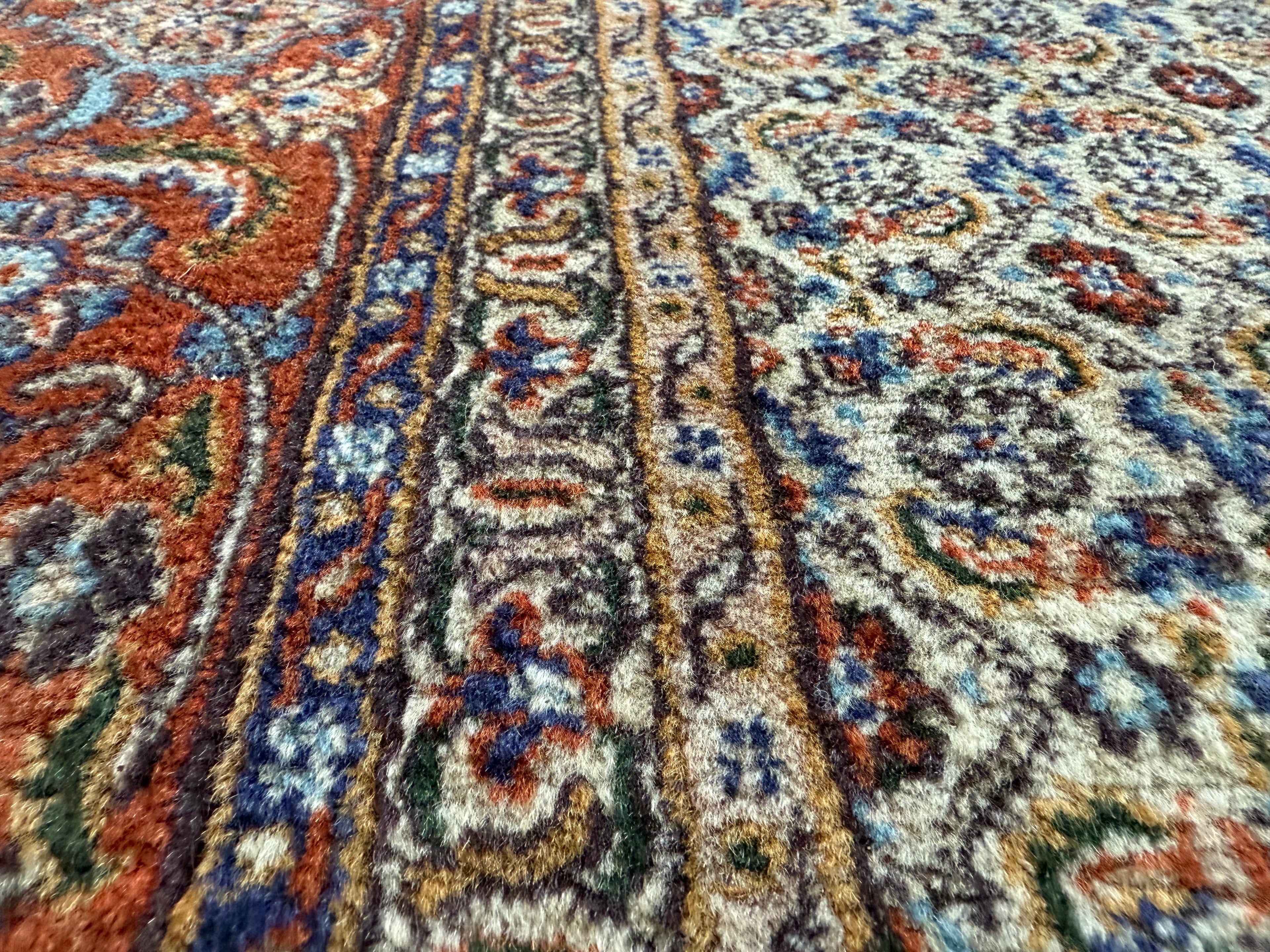 Handgeknoopt vintage oosters tapijt – Moud stijl – ca. 280 × 198 cm