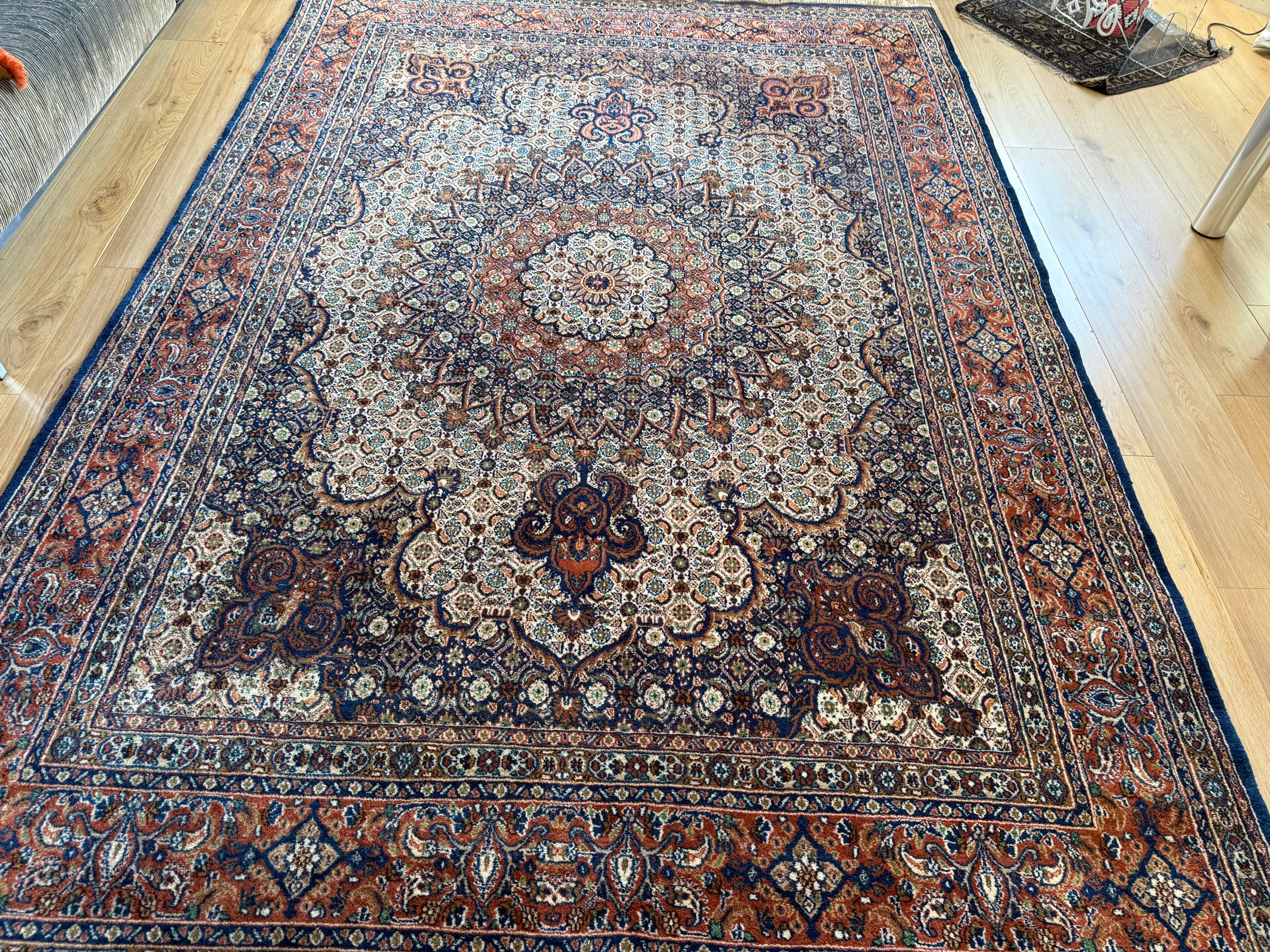 Handgeknoopt vintage tapijt – ca. 293 × 200 cm