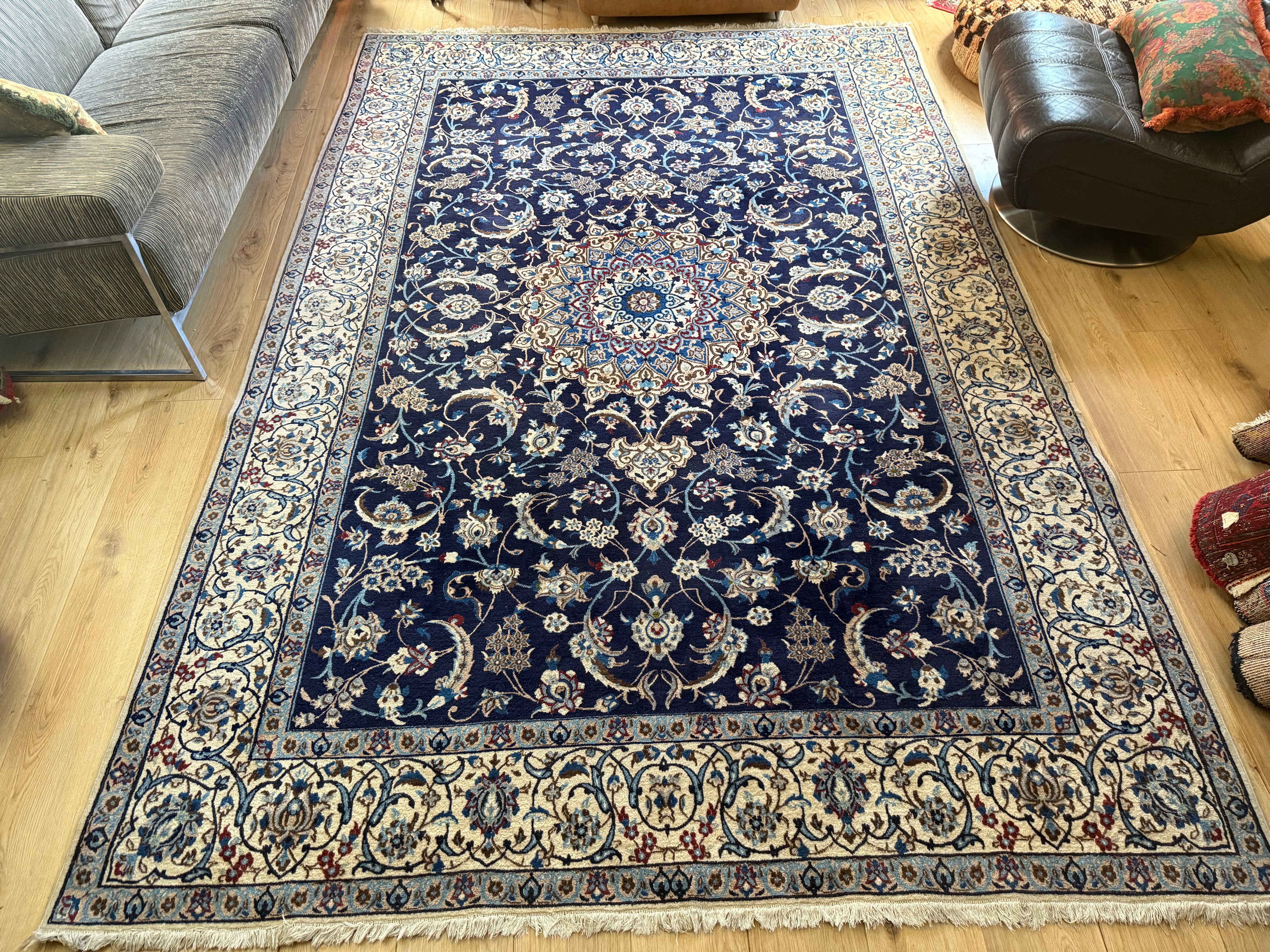 Vintage Handgeknoopt klassiek tapijt – ca. 315 × 208 cm