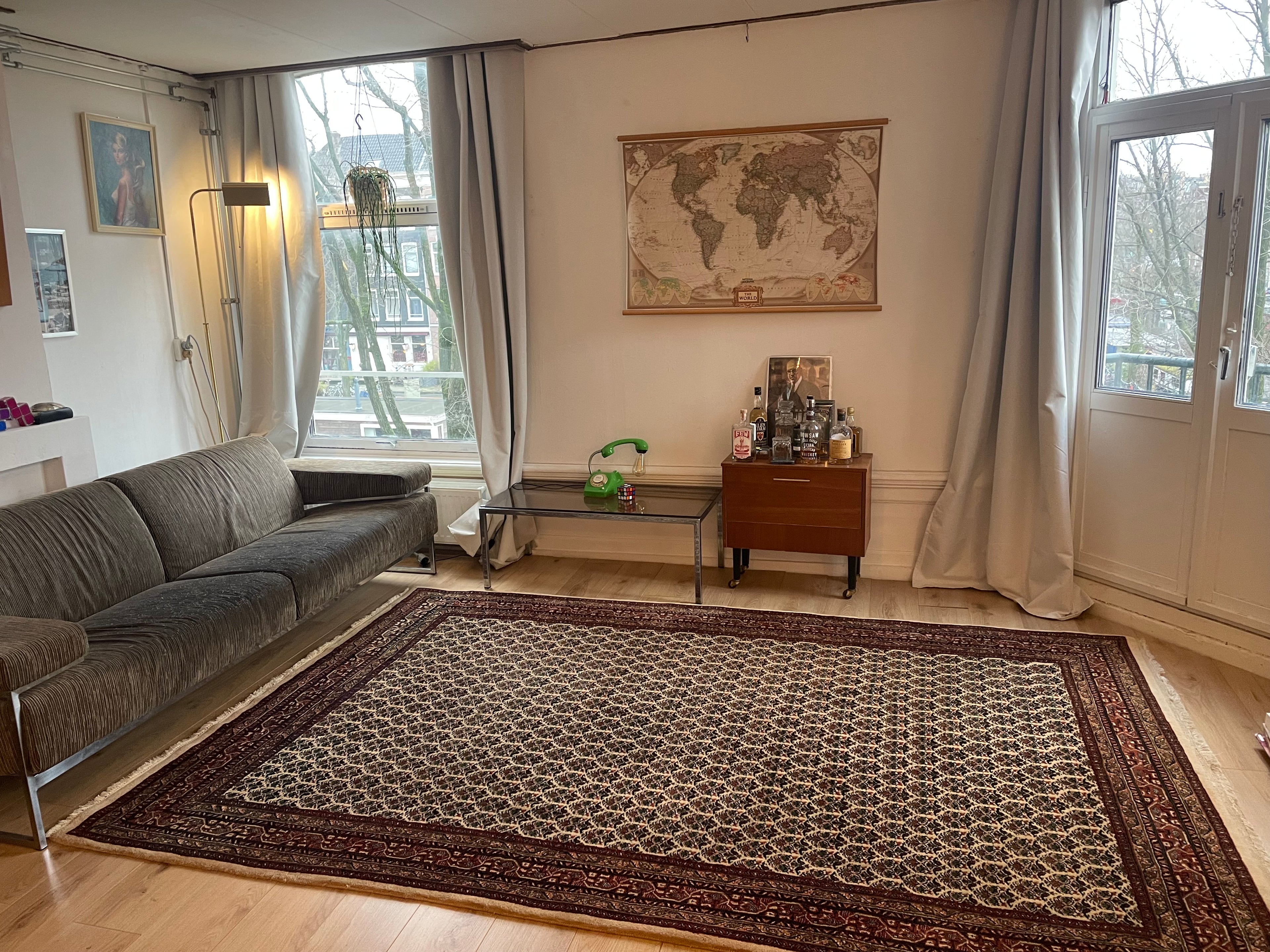 Handgeknoopt vintage tapijt – ca. 306 × 200 cm