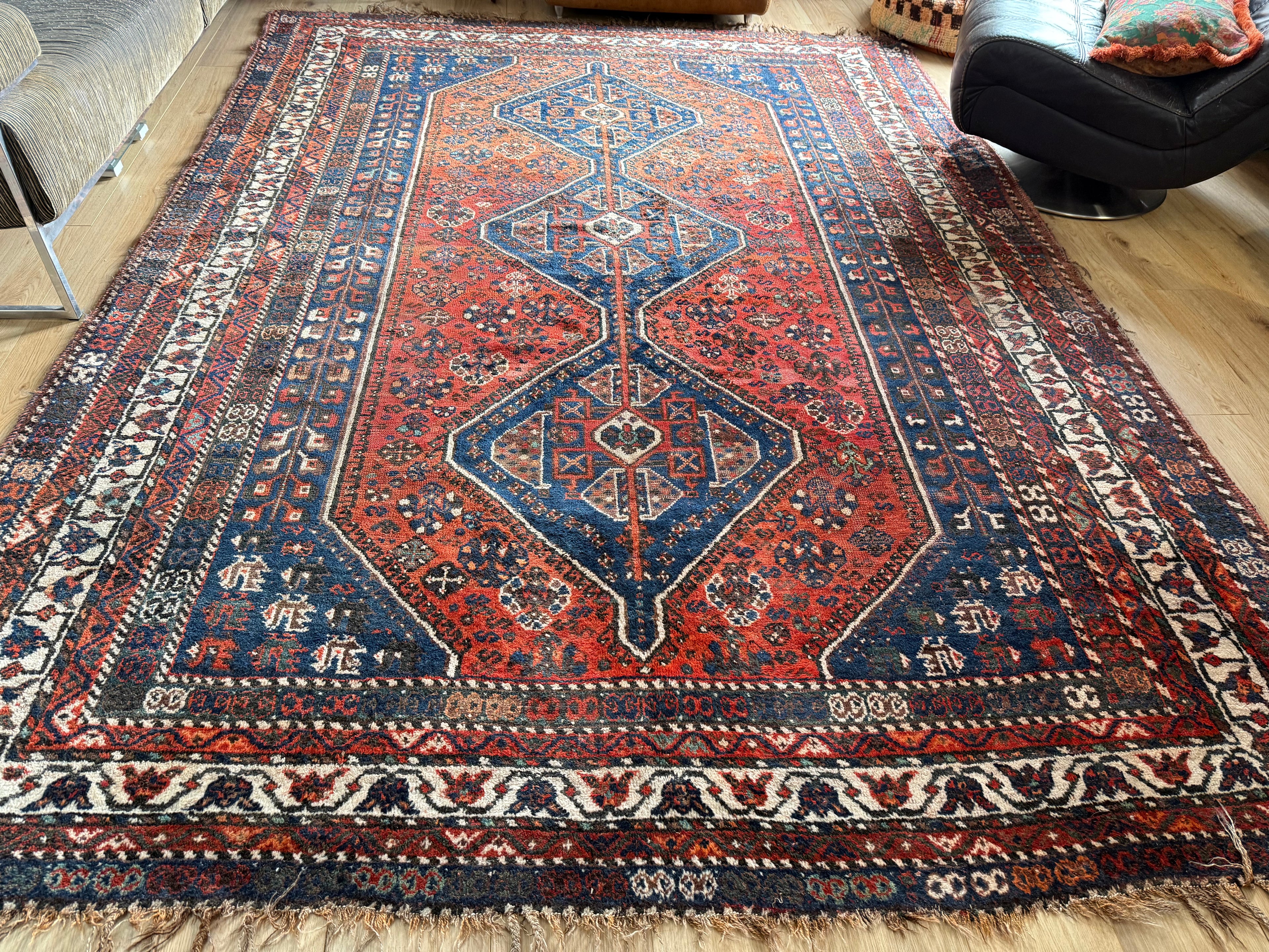 Handgeknoopt wollen tapijt – ca. 326 × 227 cm