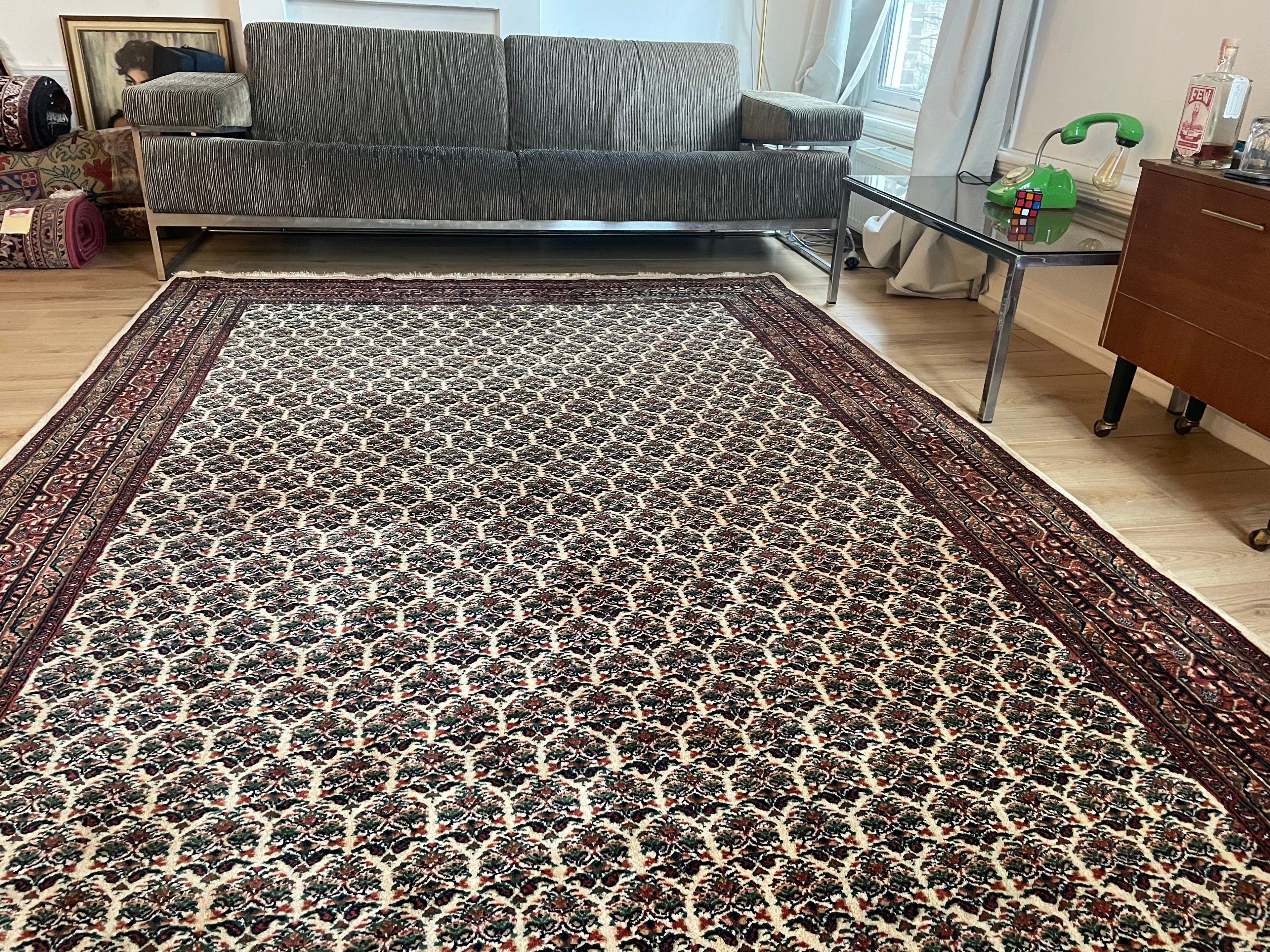 Handgeknoopt vintage tapijt – ca. 306 × 200 cm