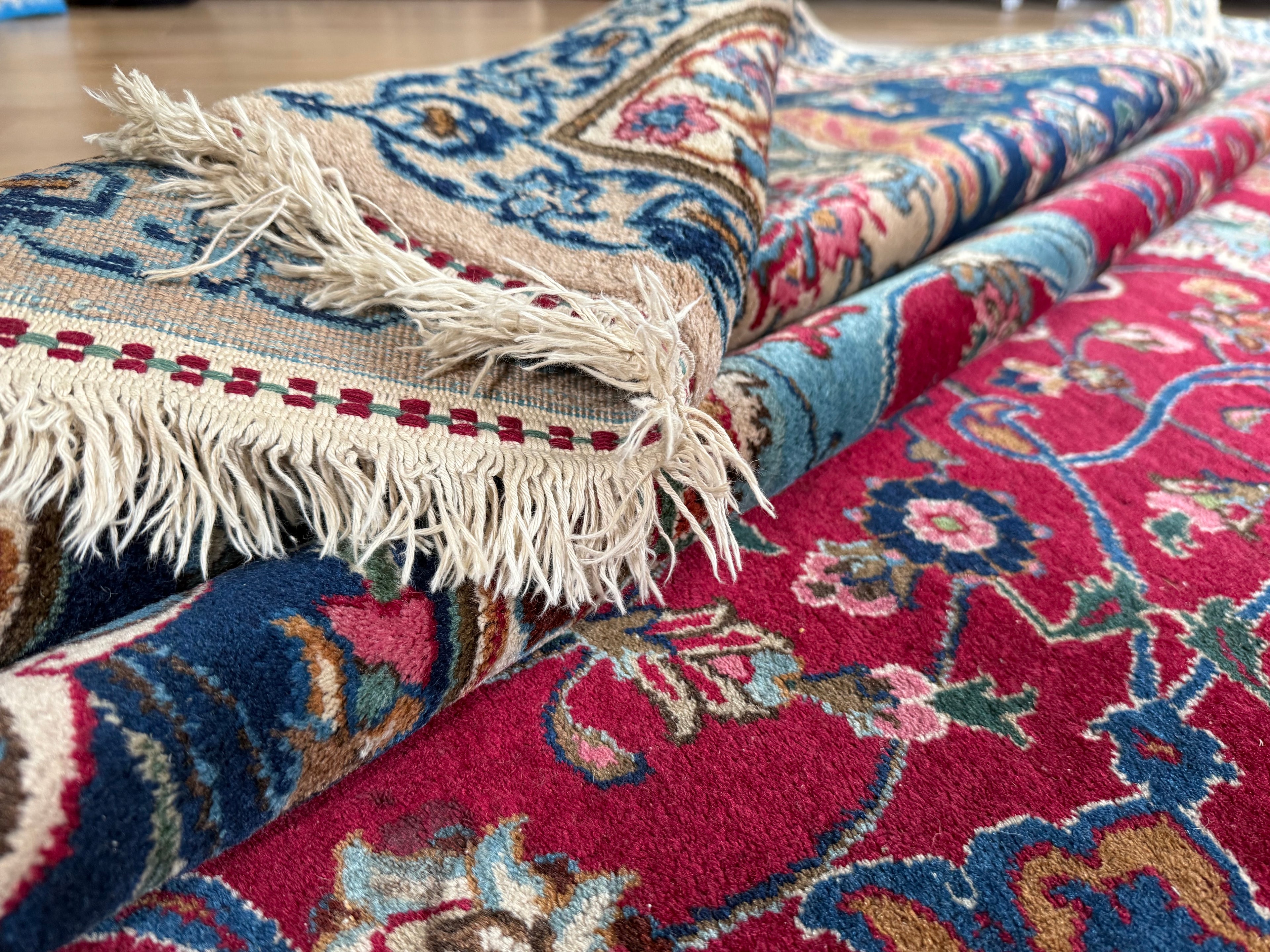 Handgeknoopt Oosters Tabriz-tapijt – ca. 400 × 300 cm