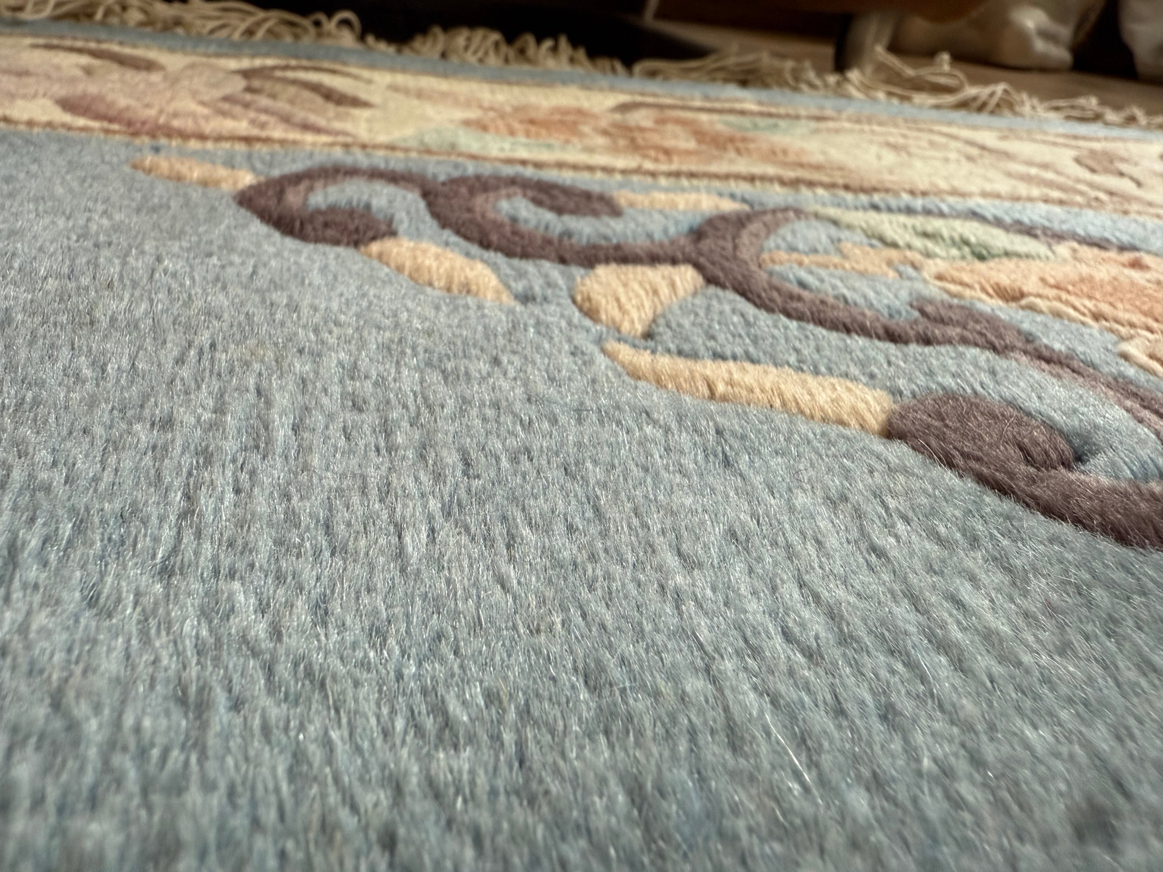 vintage Chinees Deco-tapijt – ca. 155 × 248 cm