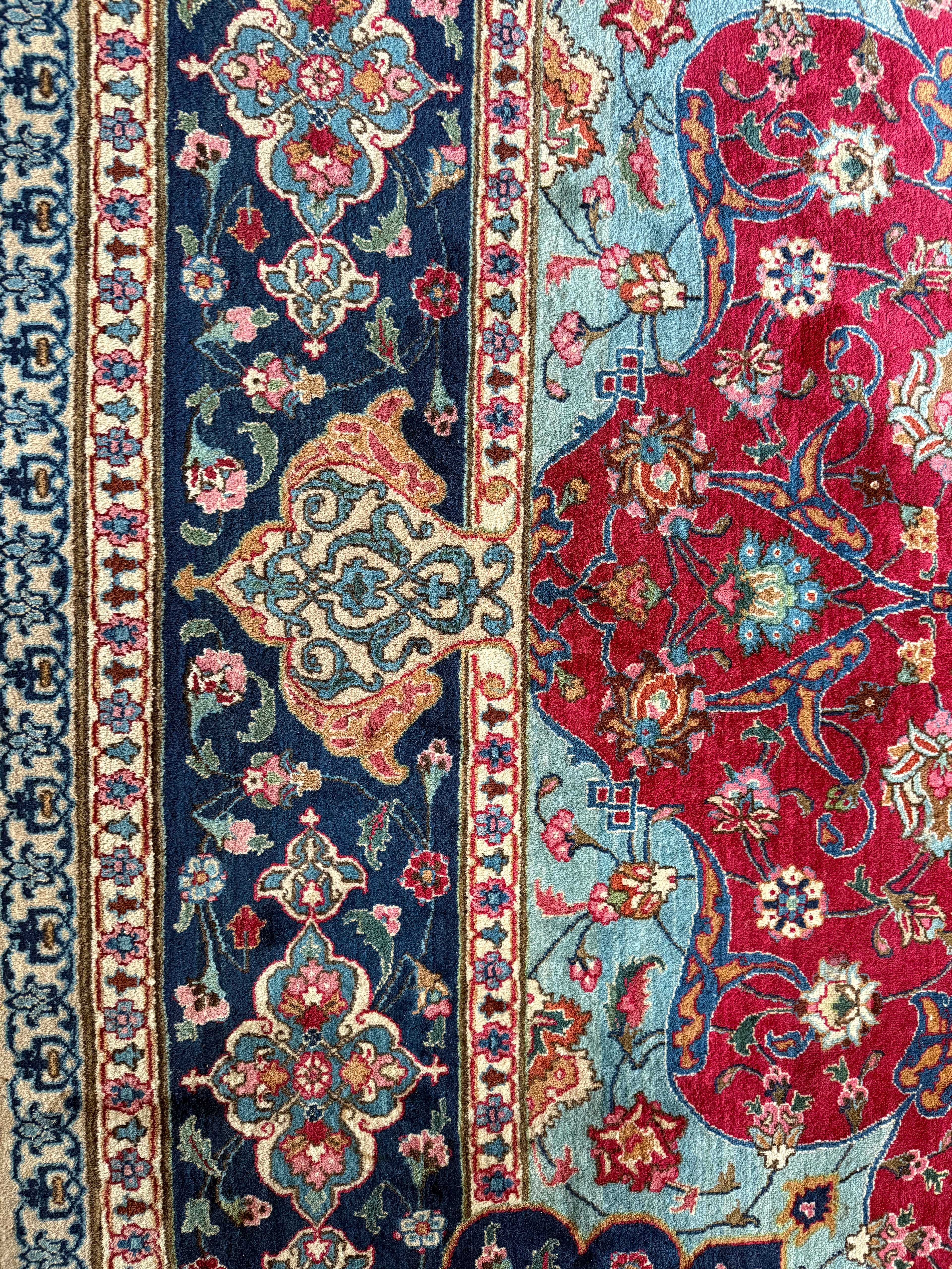 Handgeknoopt Oosters Tabriz-tapijt – ca. 400 × 300 cm