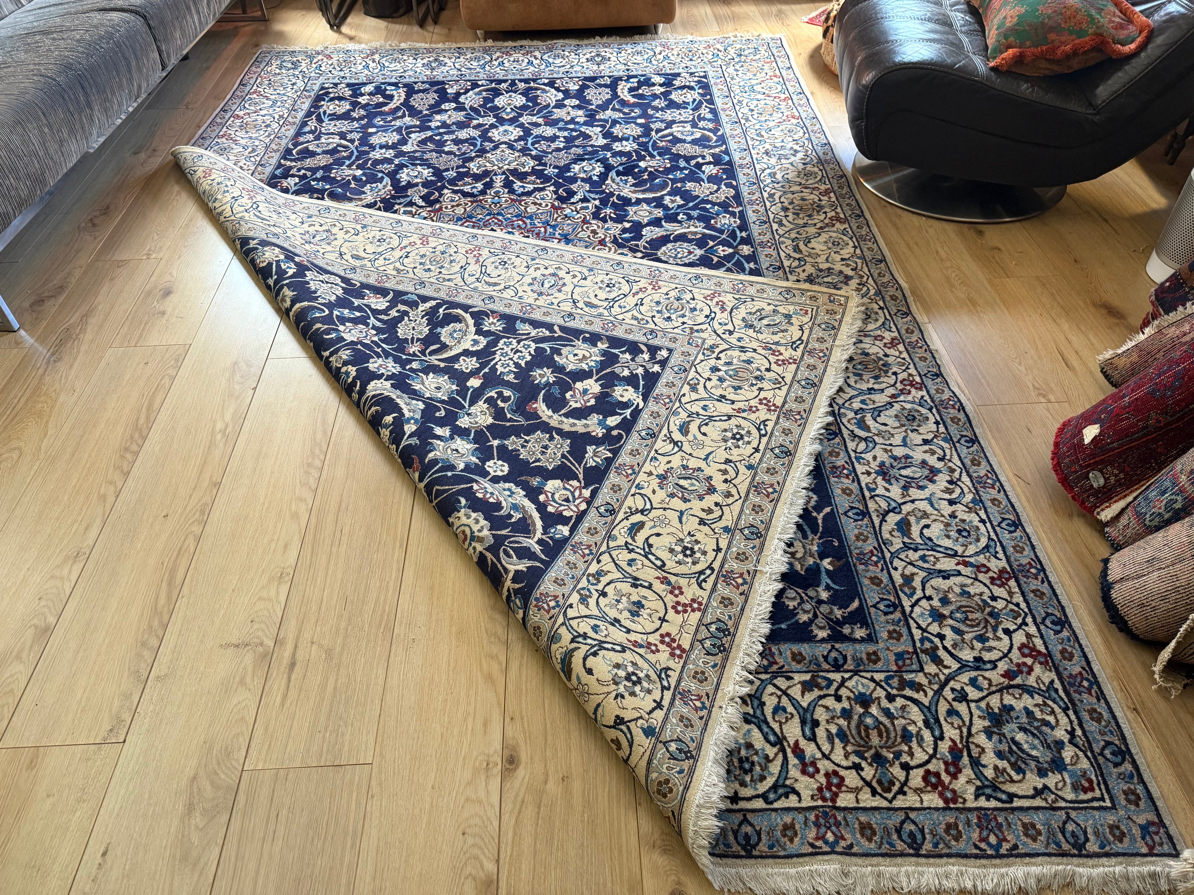 Vintage Handgeknoopt klassiek tapijt – ca. 315 × 208 cm