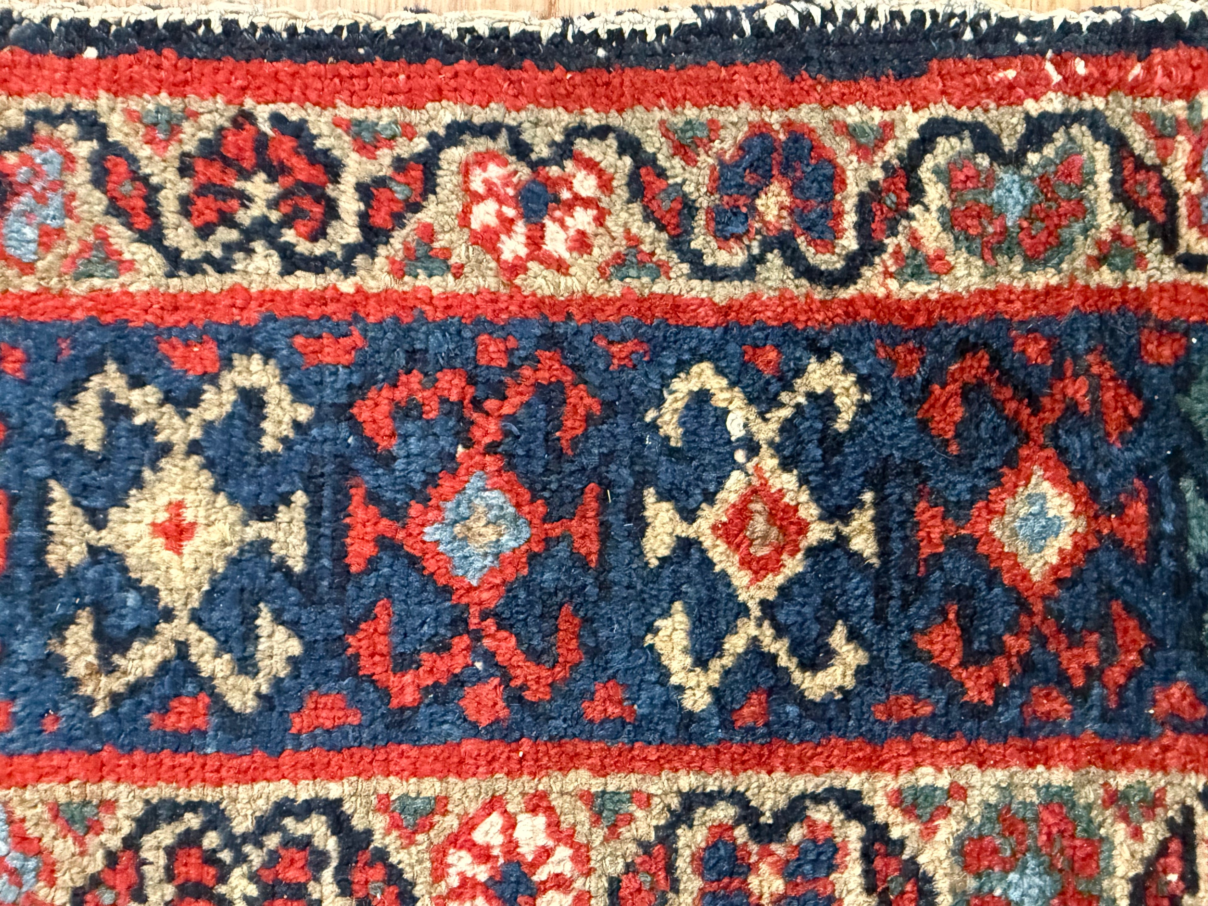 Handgeknoopt vintage tapijt – Zuidelijke Kaukasus – ca. 202 × 133 cm