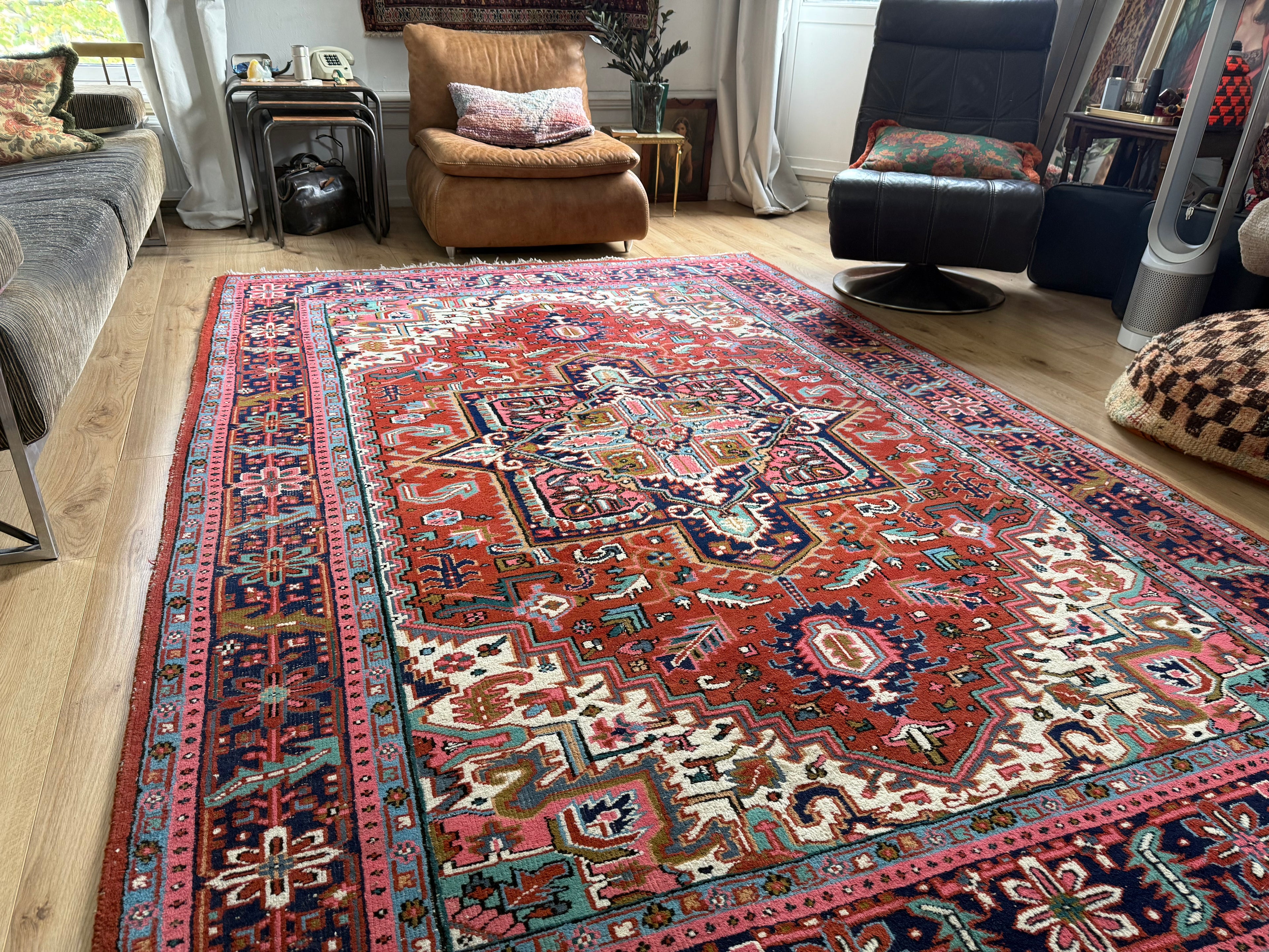 Handgeknoopt oosters tapijt – ca. 300 × 202 cm