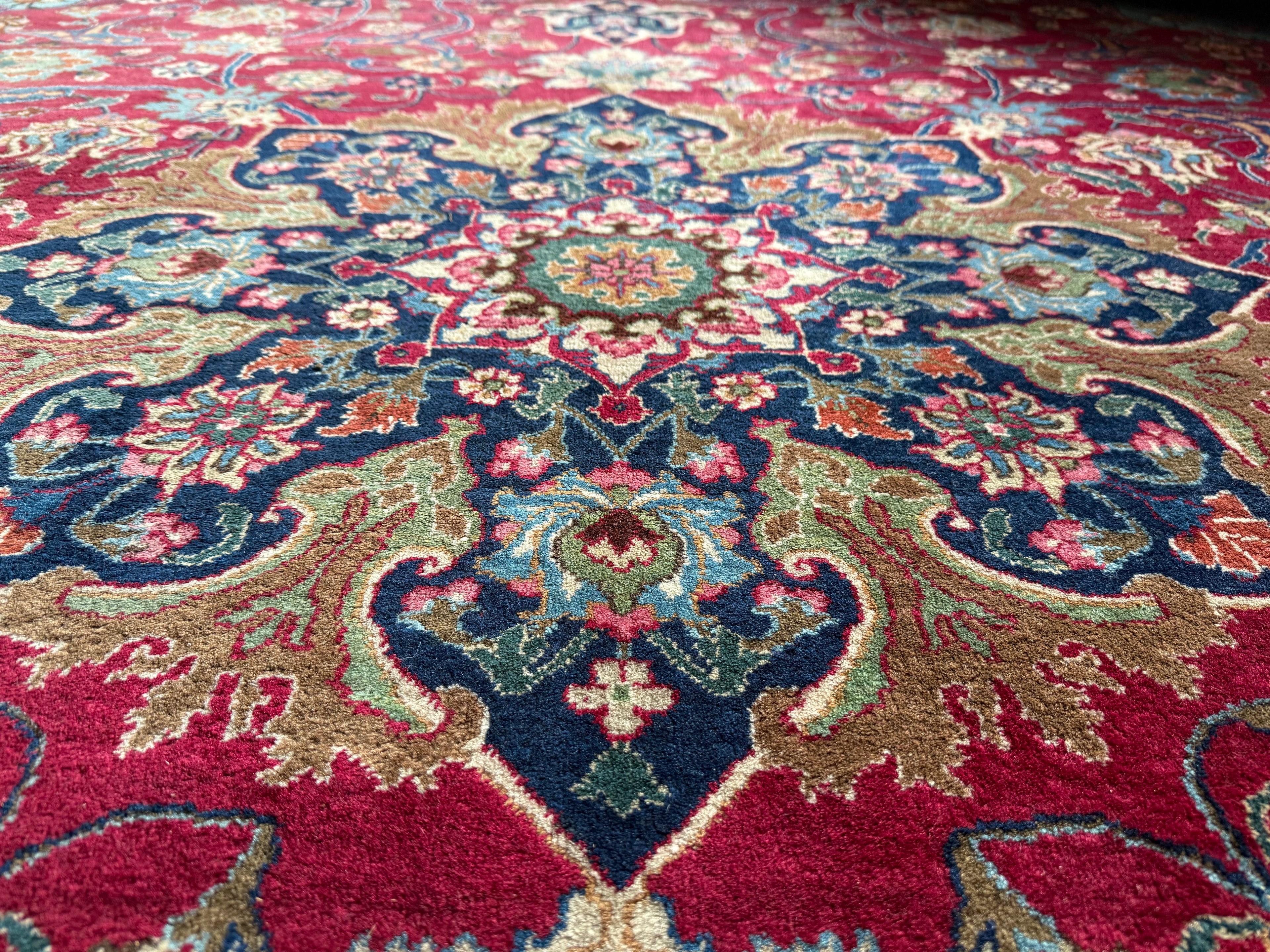 Handgeknoopt Oosters Tabriz-tapijt – ca. 400 × 300 cm