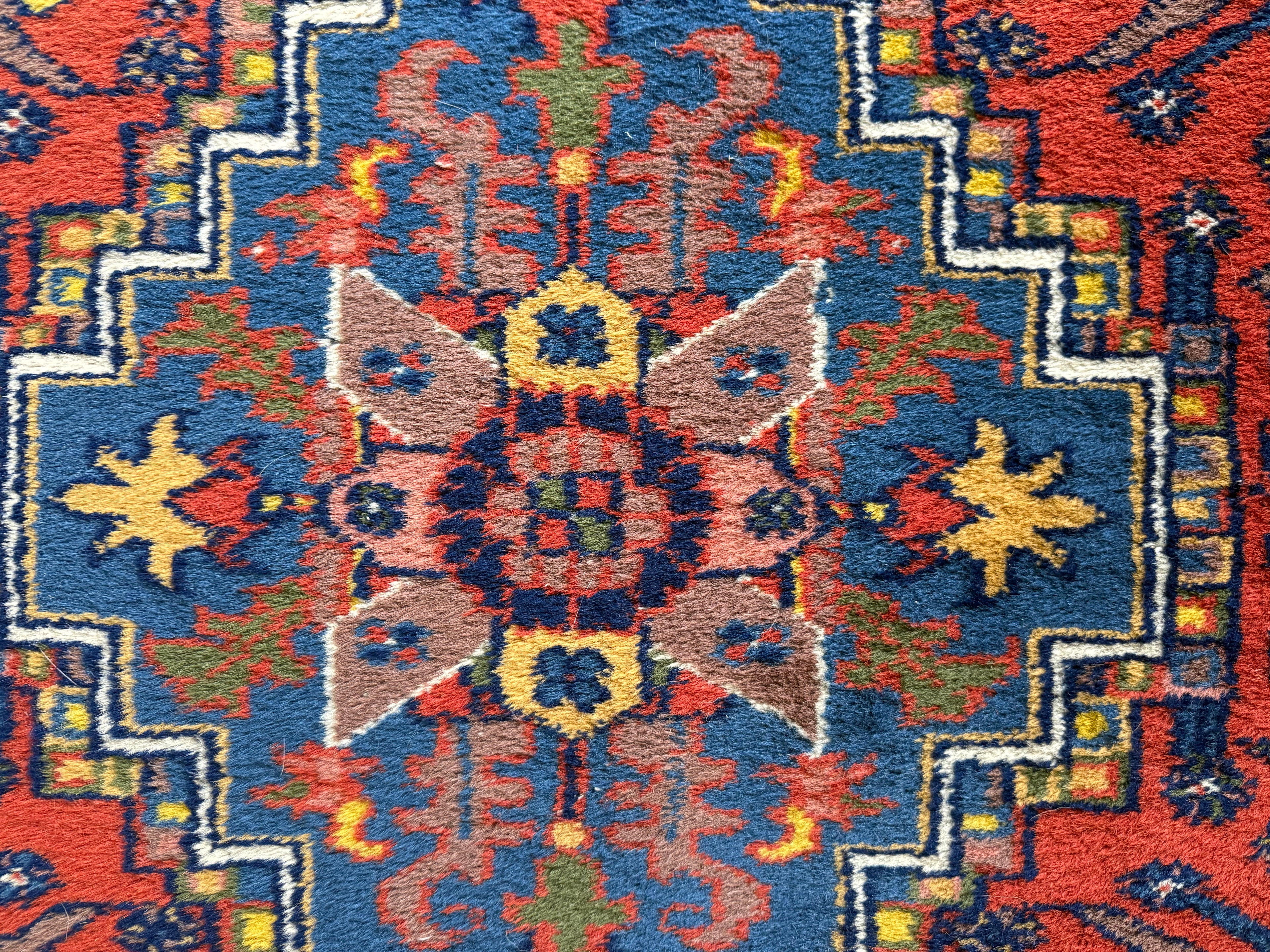 Handgeknoopte wollen loper – ca. 340 × 89 cm