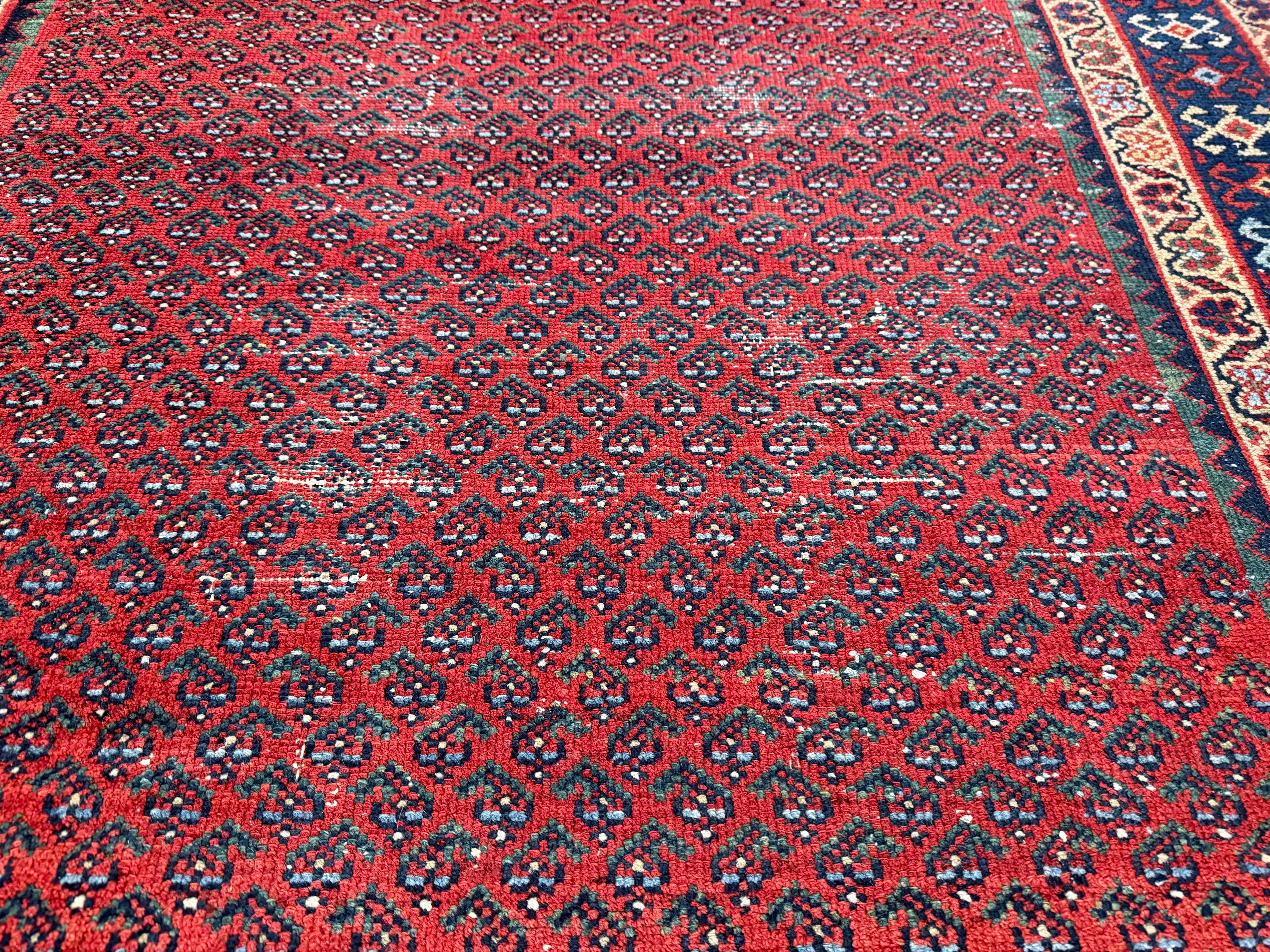 Handgeknoopt vintage tapijt – Zuidelijke Kaukasus – ca. 202 × 133 cm