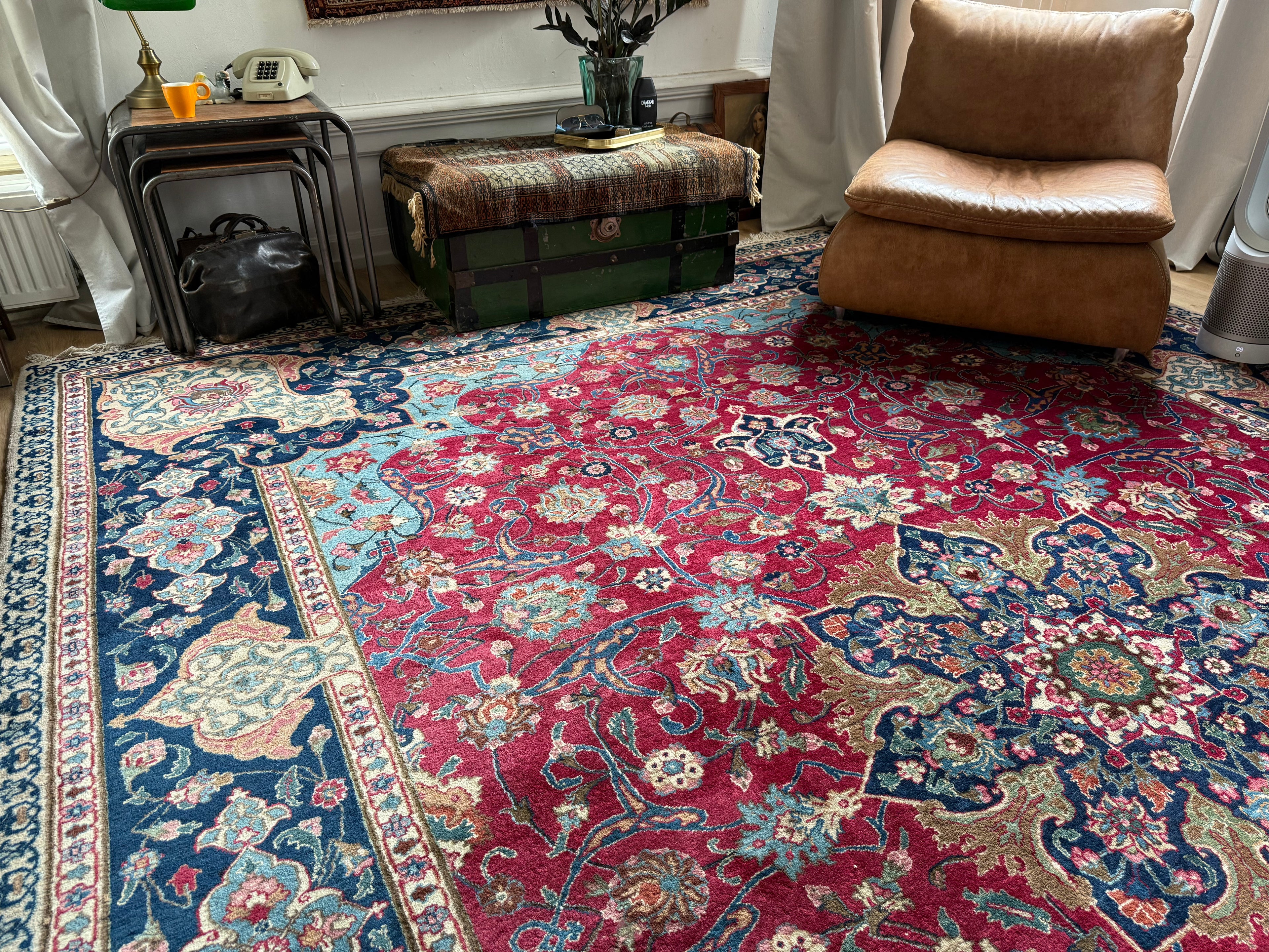 Handgeknoopt Oosters Tabriz-tapijt – ca. 400 × 300 cm