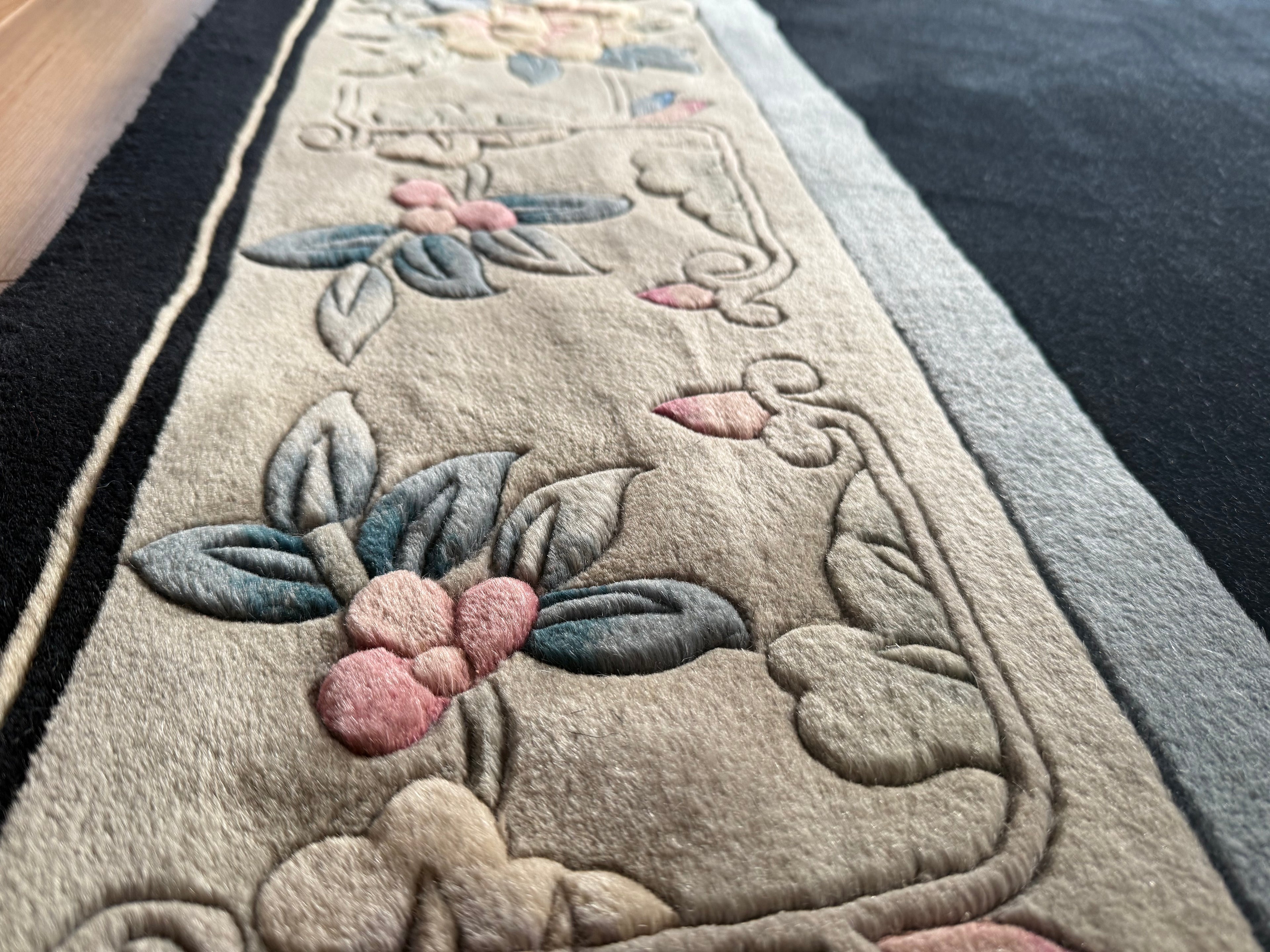 Handgeknoopt vintage tapijt – Chinese Deco stijl – ca. 323 × 188 cm