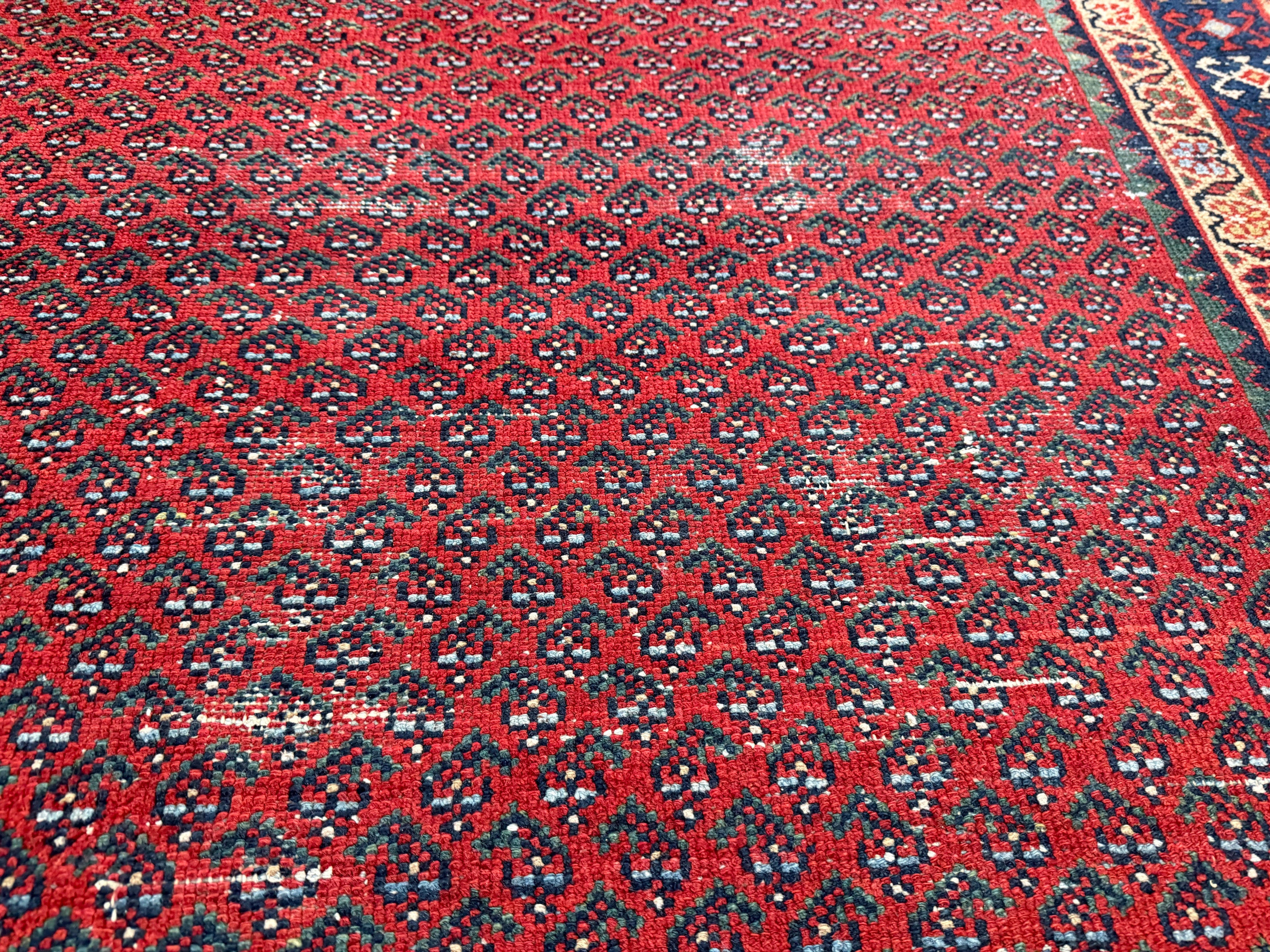Handgeknoopt vintage tapijt – Zuidelijke Kaukasus – ca. 202 × 133 cm