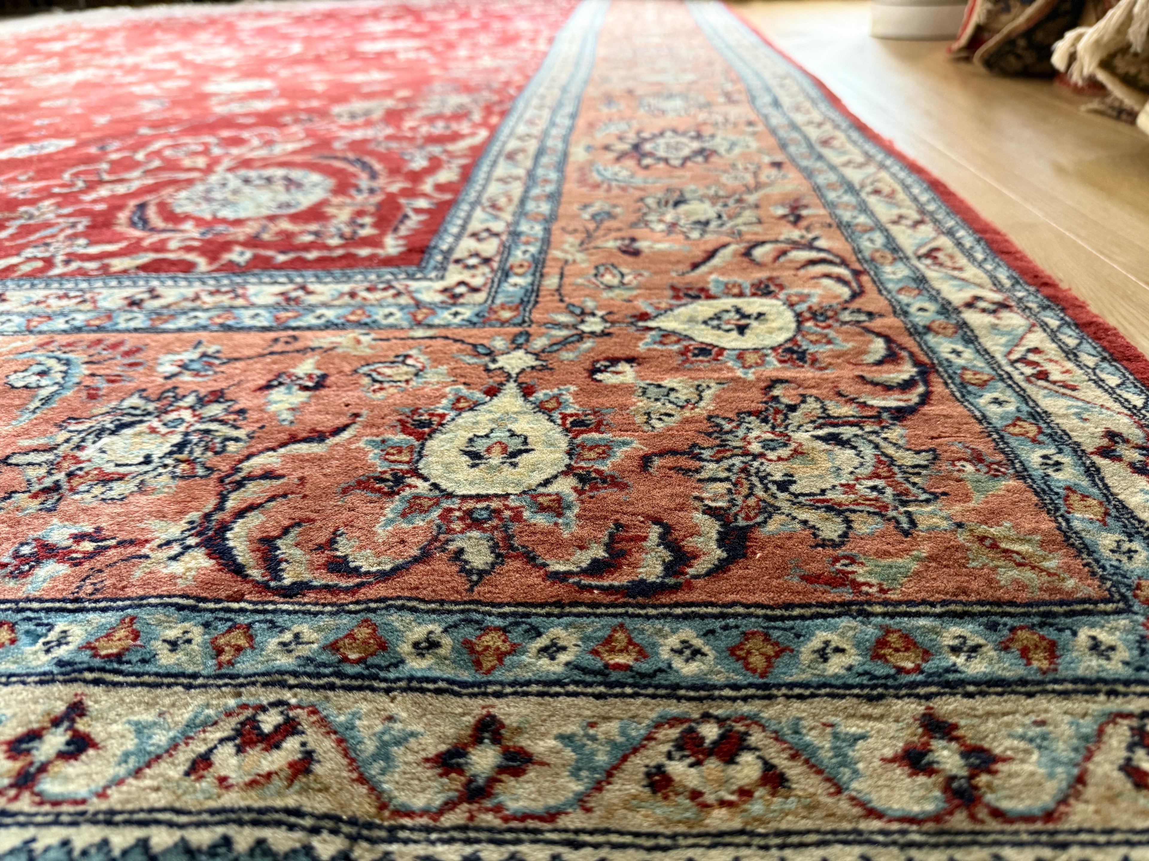 Handgeknoopt vintage tapijt – ca. 345 × 246 cm