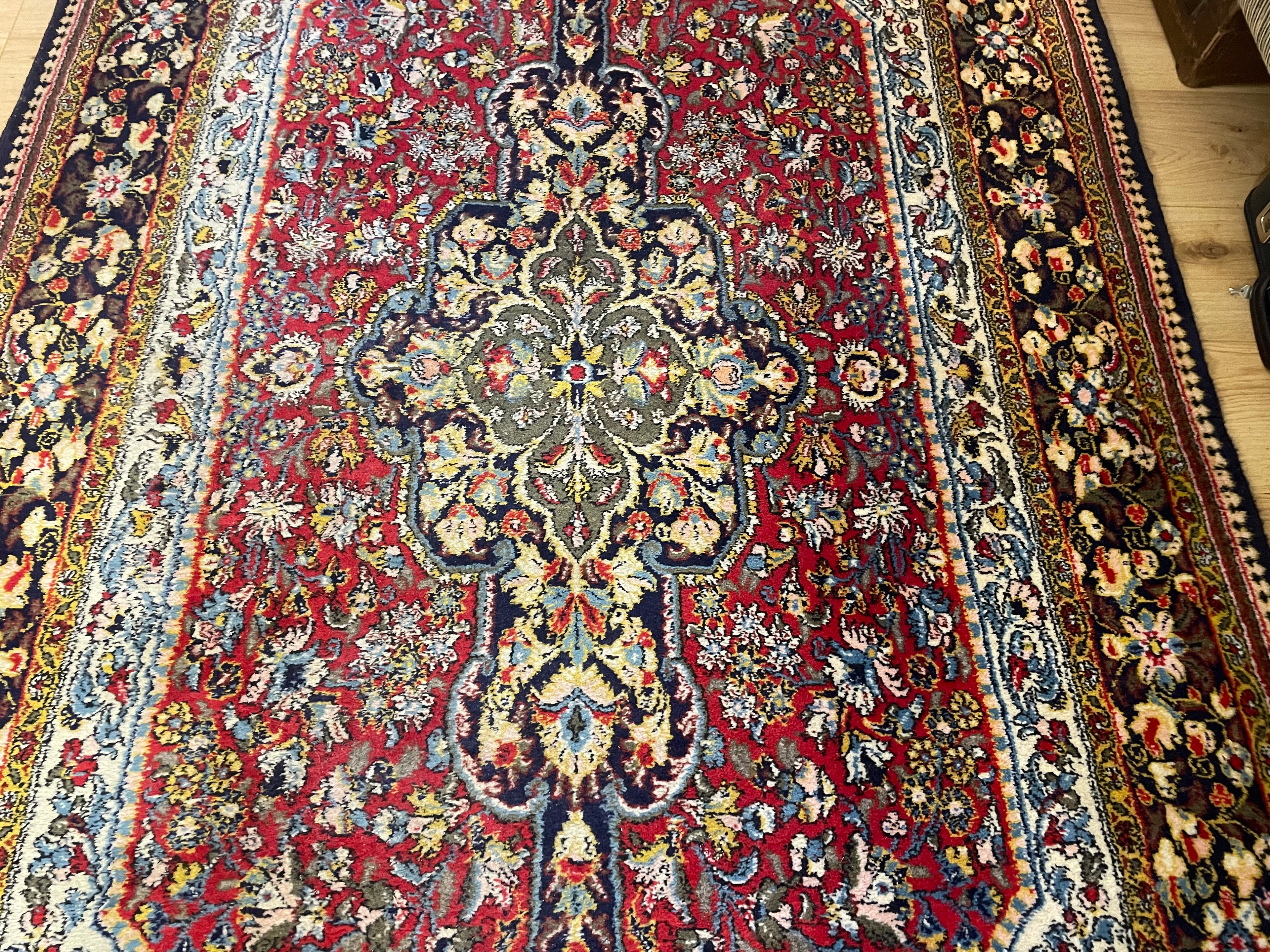 Handgeknoopt Oosters tapijt – ca. 256 × 139 cm
