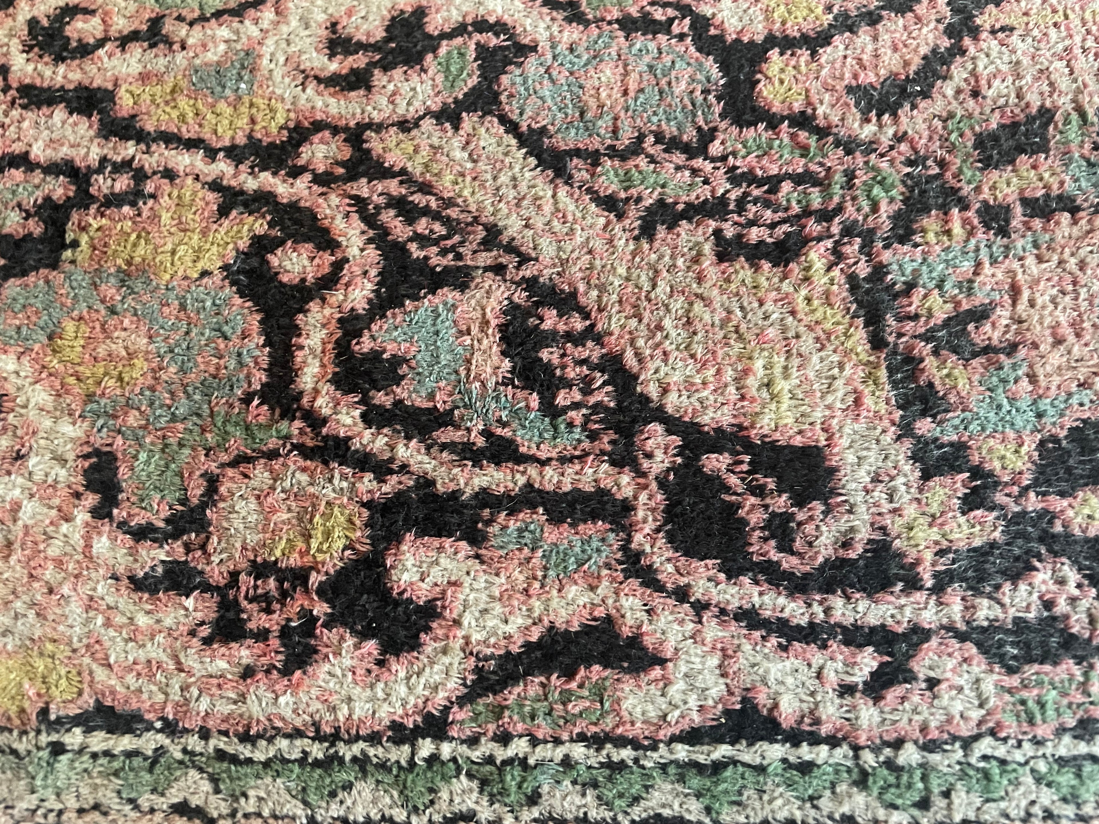 Hand-knotted vintage Kashmir carpet – approx. 325 × 216 cm