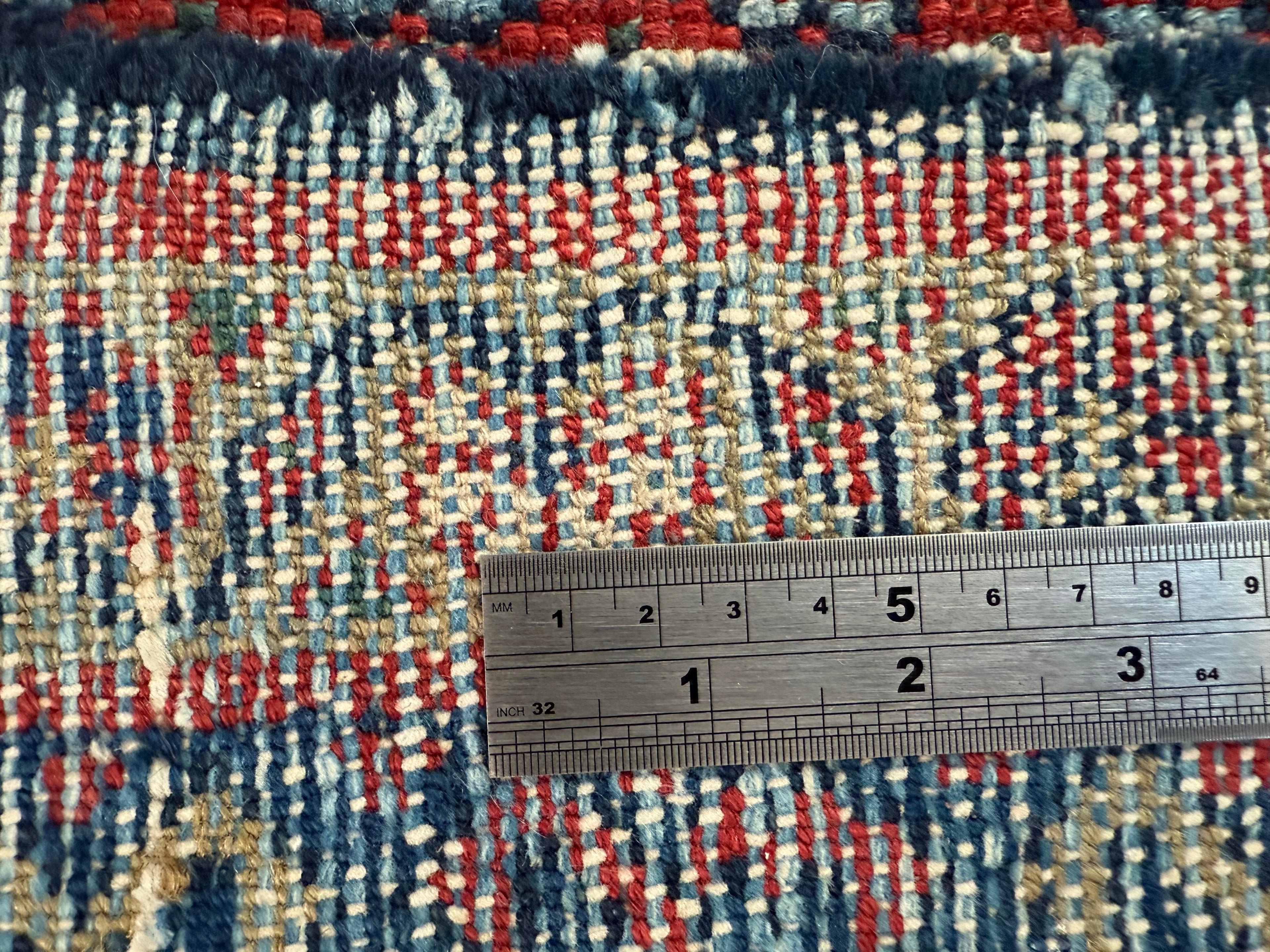 Handgeknoopt vintage tapijt – Zuidelijke Kaukasus – ca. 202 × 133 cm